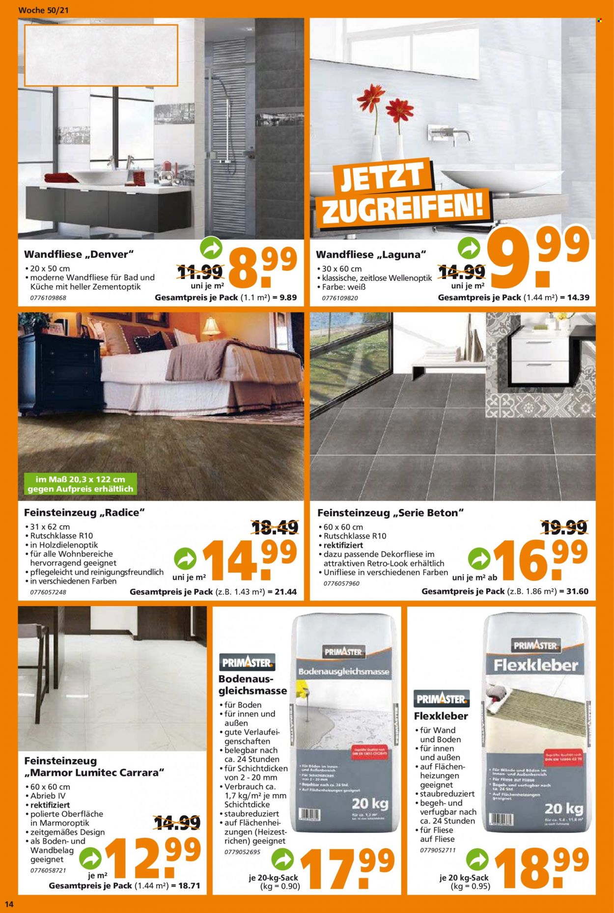 Globus Baumarkt Prospekte  - 14.12.2021 - 21.12.2021. Seite 14
