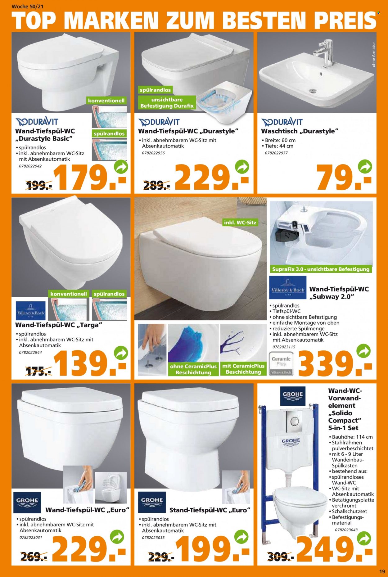 Globus Baumarkt Prospekte  - 14.12.2021 - 21.12.2021. Seite 19
