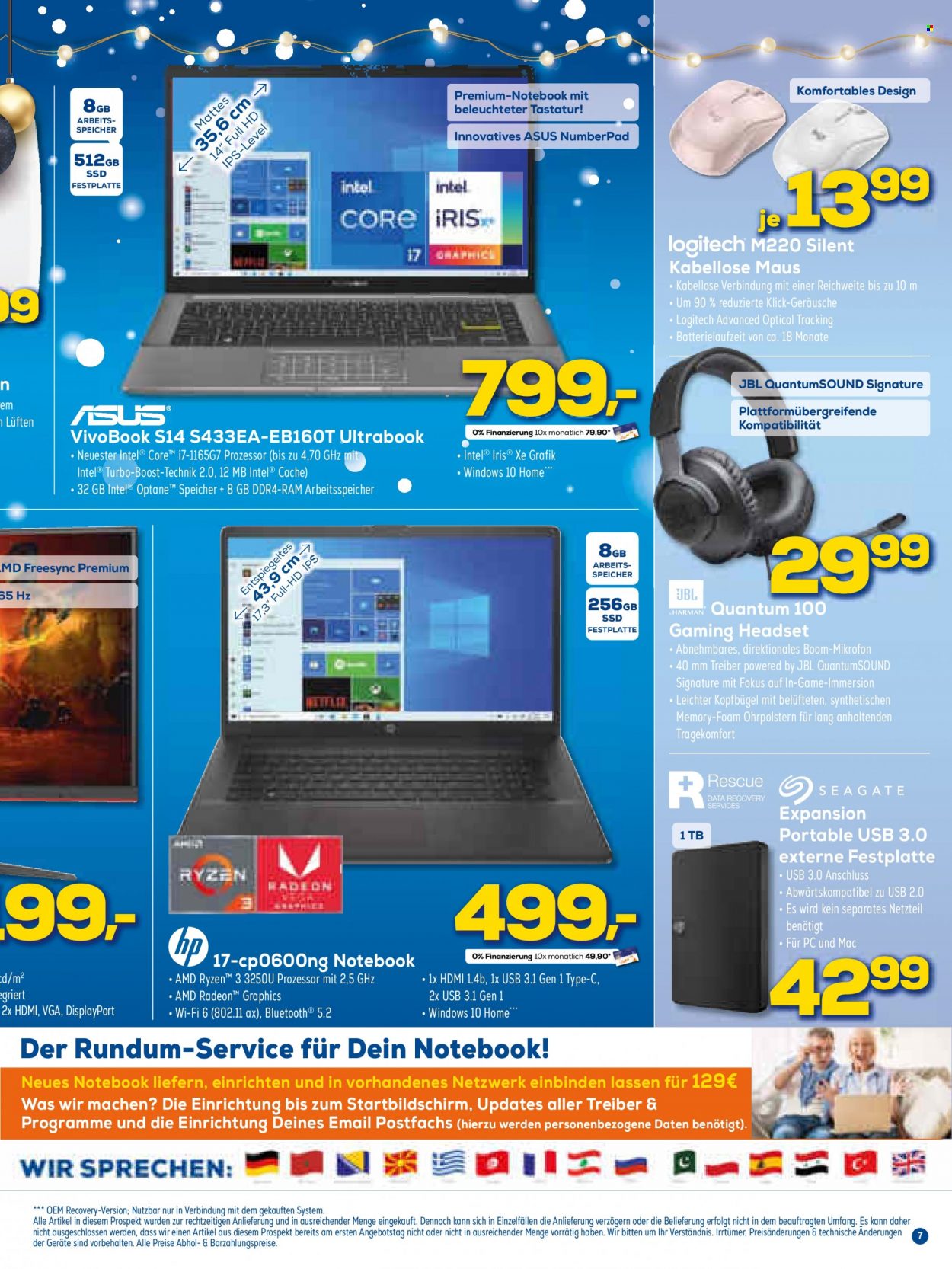 Euronics Prospekte  - 15.12.2021 - 24.12.2021. Seite 7