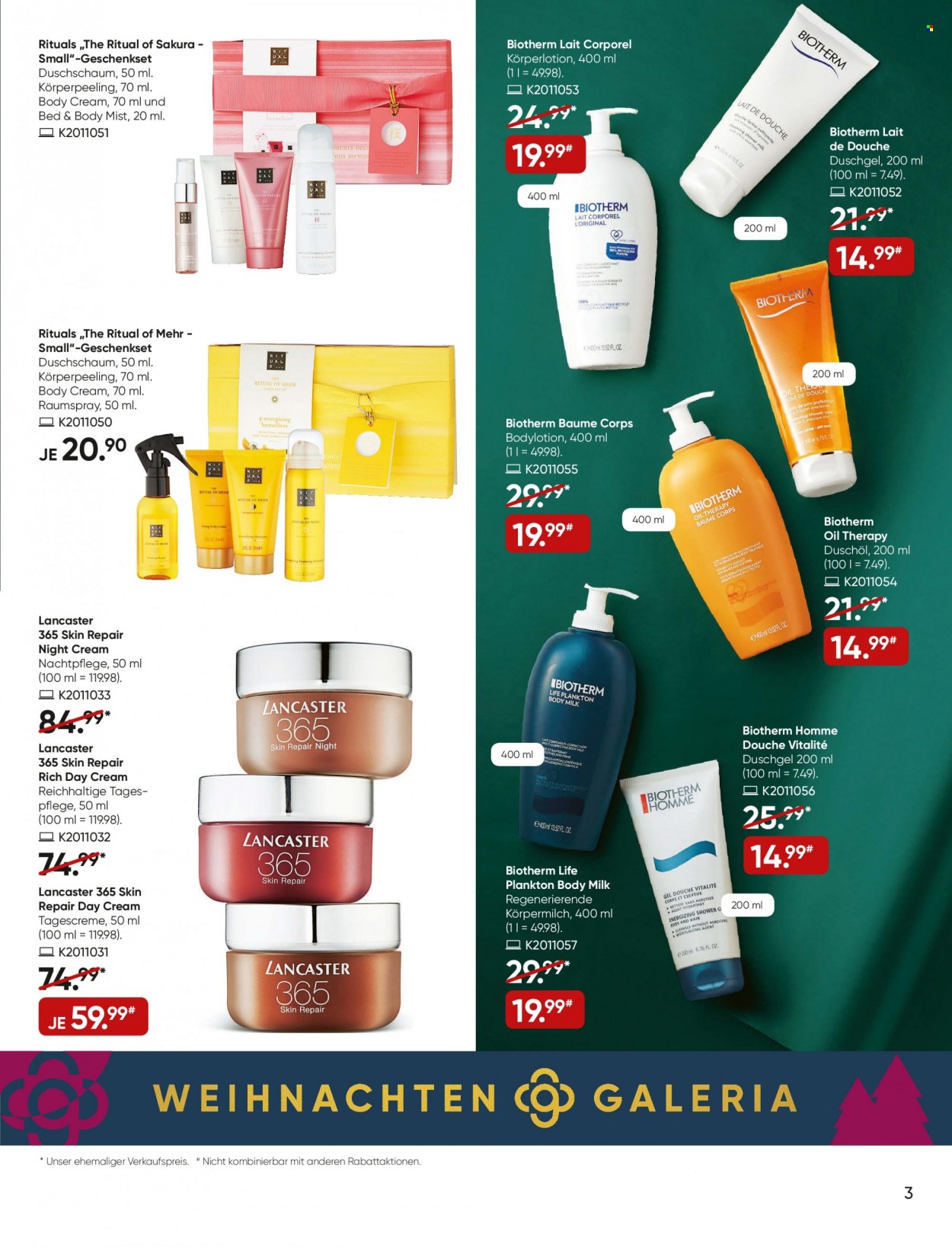 GALERIA Karstadt Kaufhof Prospekte  - 15.12.2021 - 21.12.2021. Seite 3