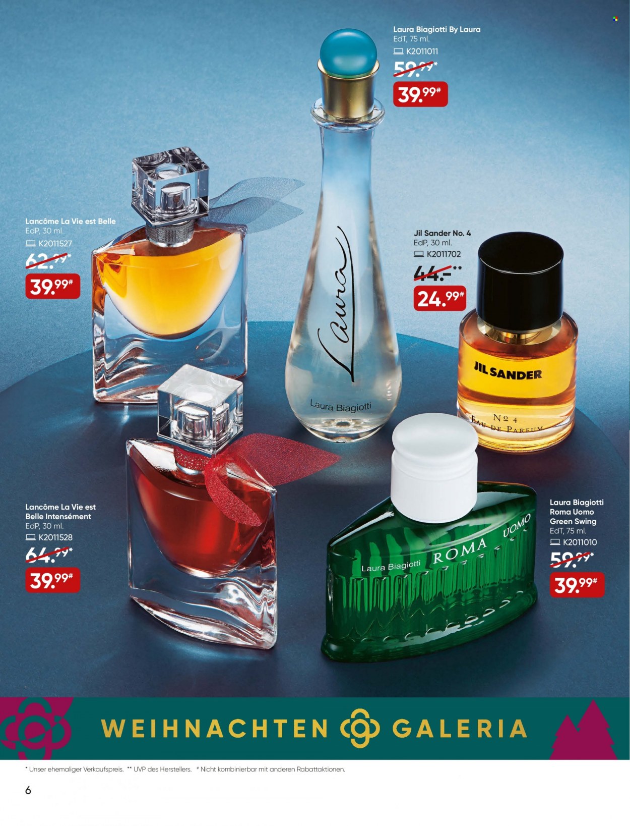 GALERIA Karstadt Kaufhof Prospekte  - 15.12.2021 - 21.12.2021. Seite 6