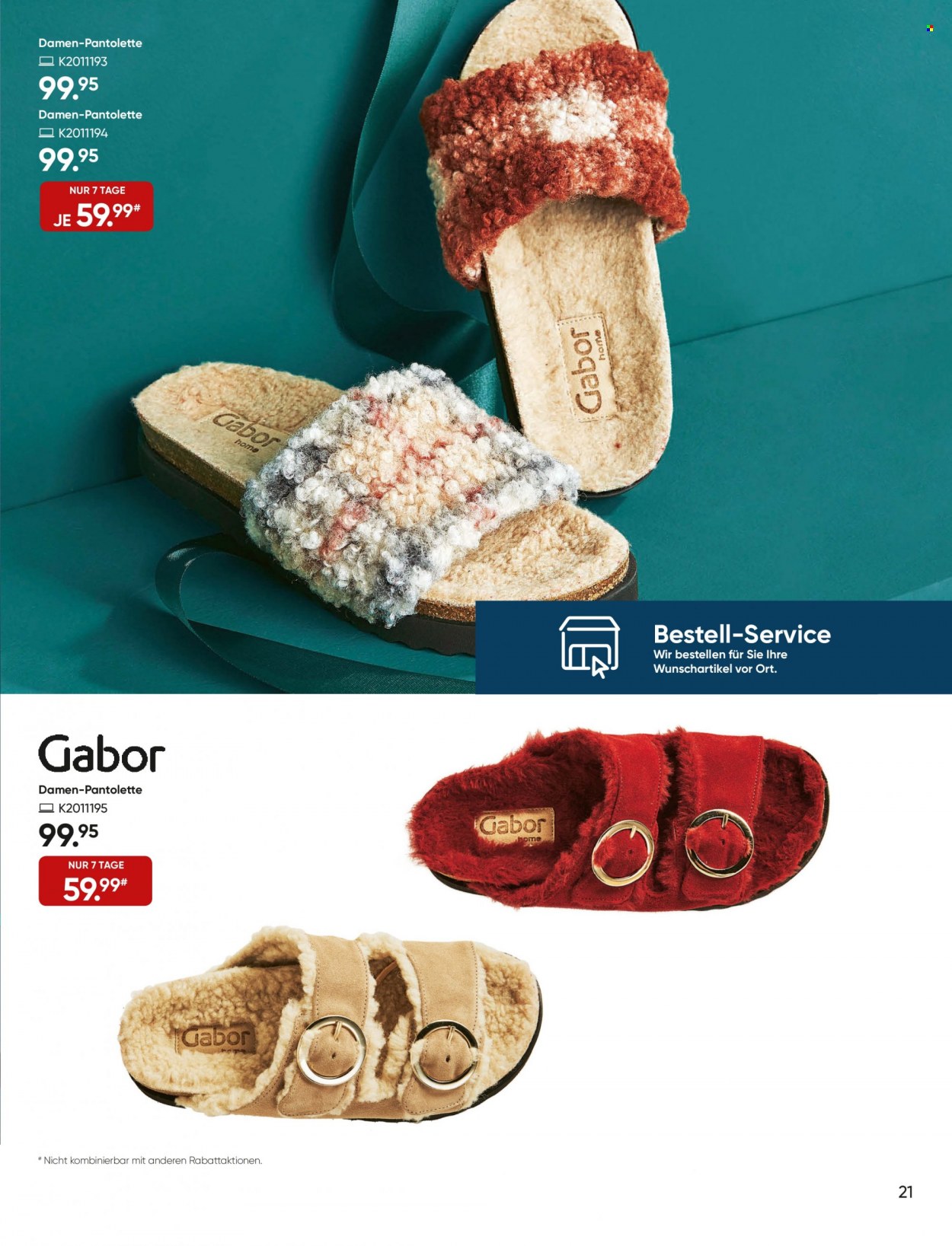 GALERIA Karstadt Kaufhof Prospekte  - 15.12.2021 - 21.12.2021. Seite 21