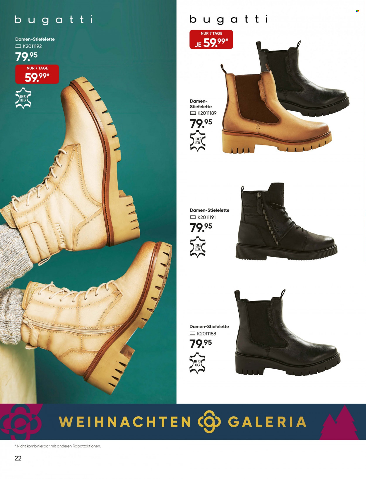 GALERIA Karstadt Kaufhof Prospekte  - 15.12.2021 - 21.12.2021. Seite 22