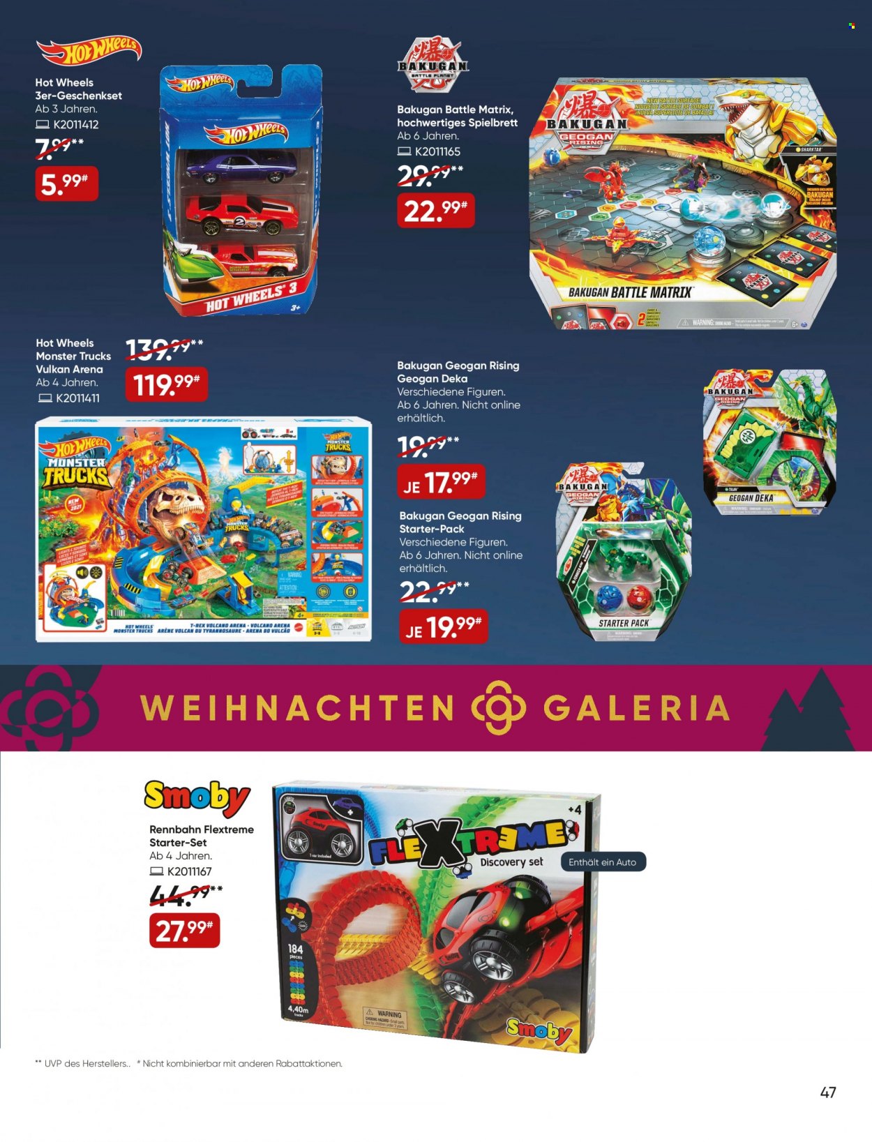 GALERIA Karstadt Kaufhof Prospekte  - 15.12.2021 - 21.12.2021. Seite 47