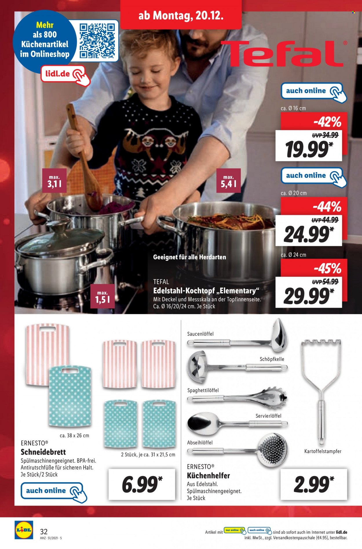 Lidl Prospekte  - 20.12.2021 - 24.12.2021. Seite 32