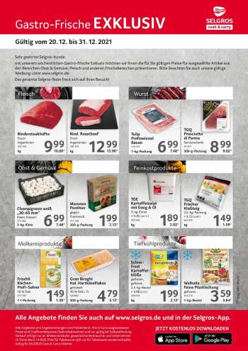 Prospekte Selgros - 20.12.2021 - 31.12.2021.