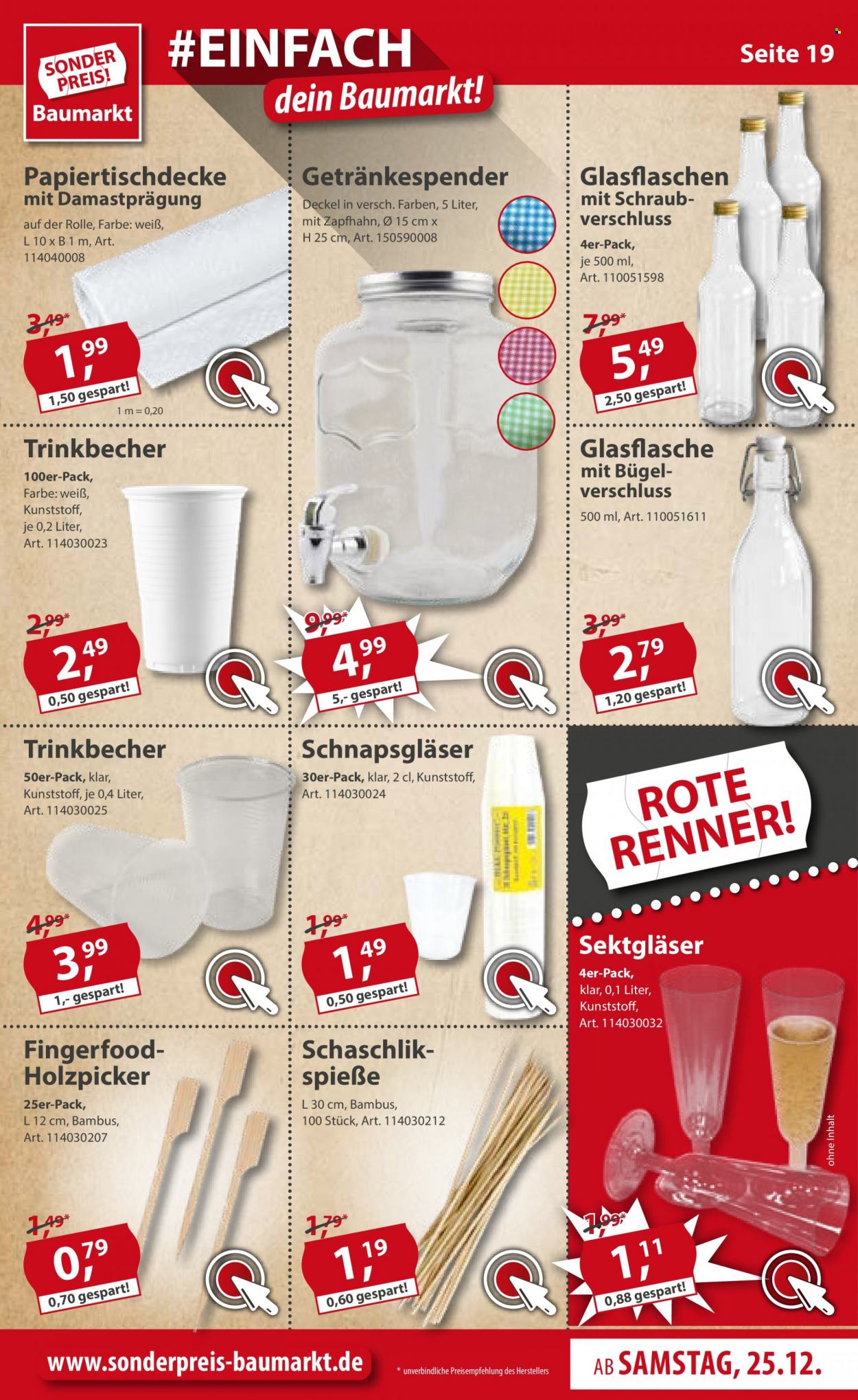 Sonderpreis-Baumarkt Prospekte  - 25.12.2021 - 31.12.2021. Seite 19