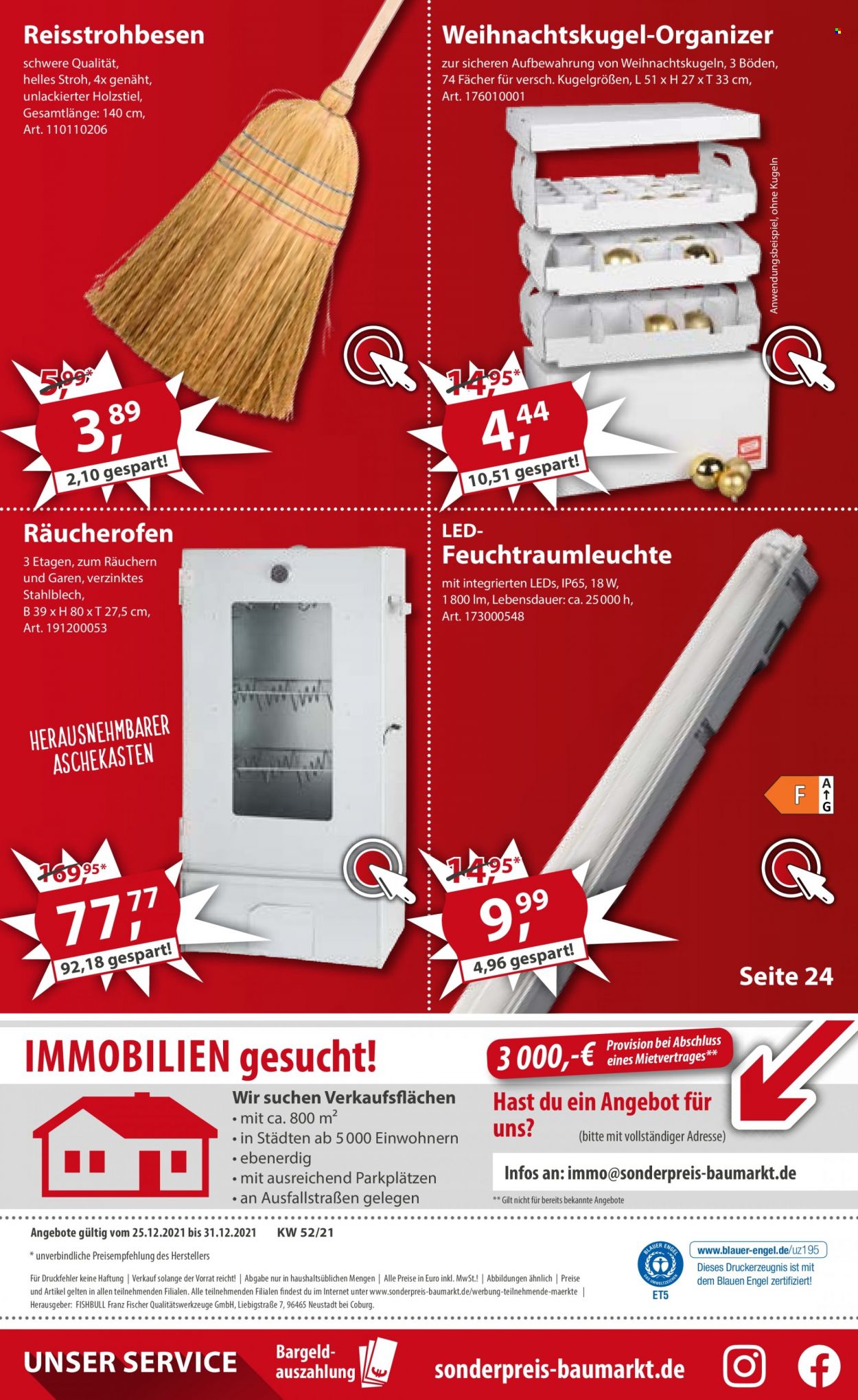 Sonderpreis-Baumarkt Prospekte  - 25.12.2021 - 31.12.2021. Seite 24