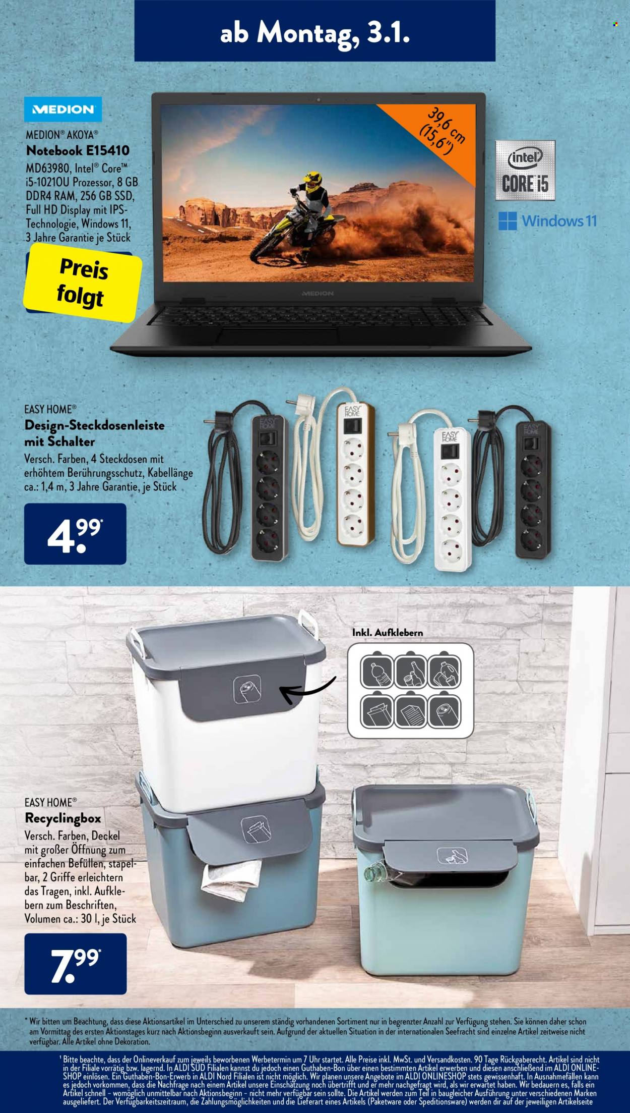 ALDI SÜD Prospekte  - 3.01.2022 - 8.01.2022. Seite 8