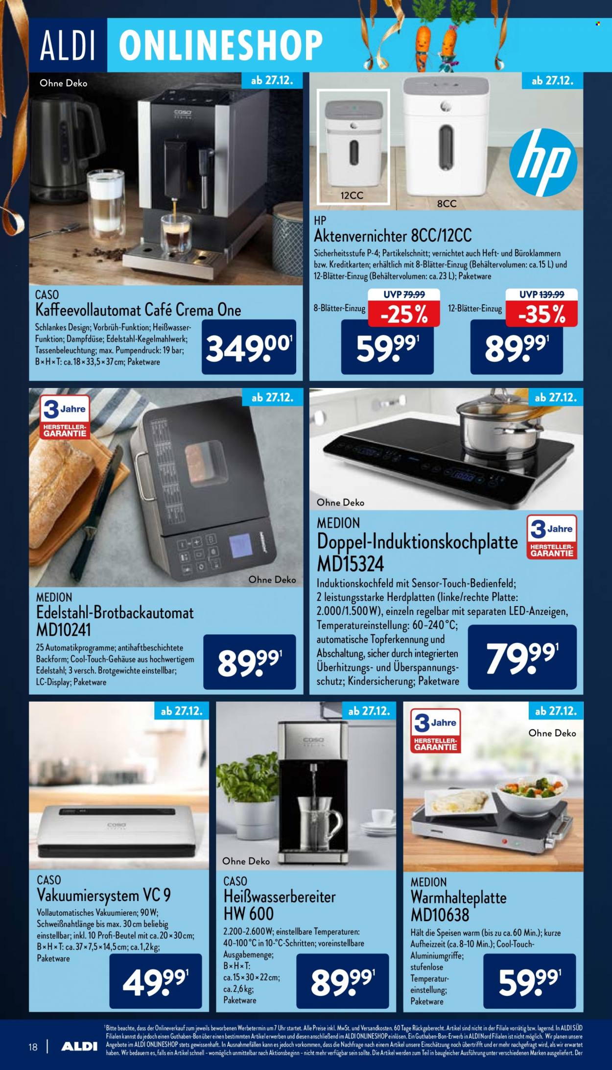 ALDI Nord Prospekte  - 27.12.2021 - 31.12.2021. Seite 18