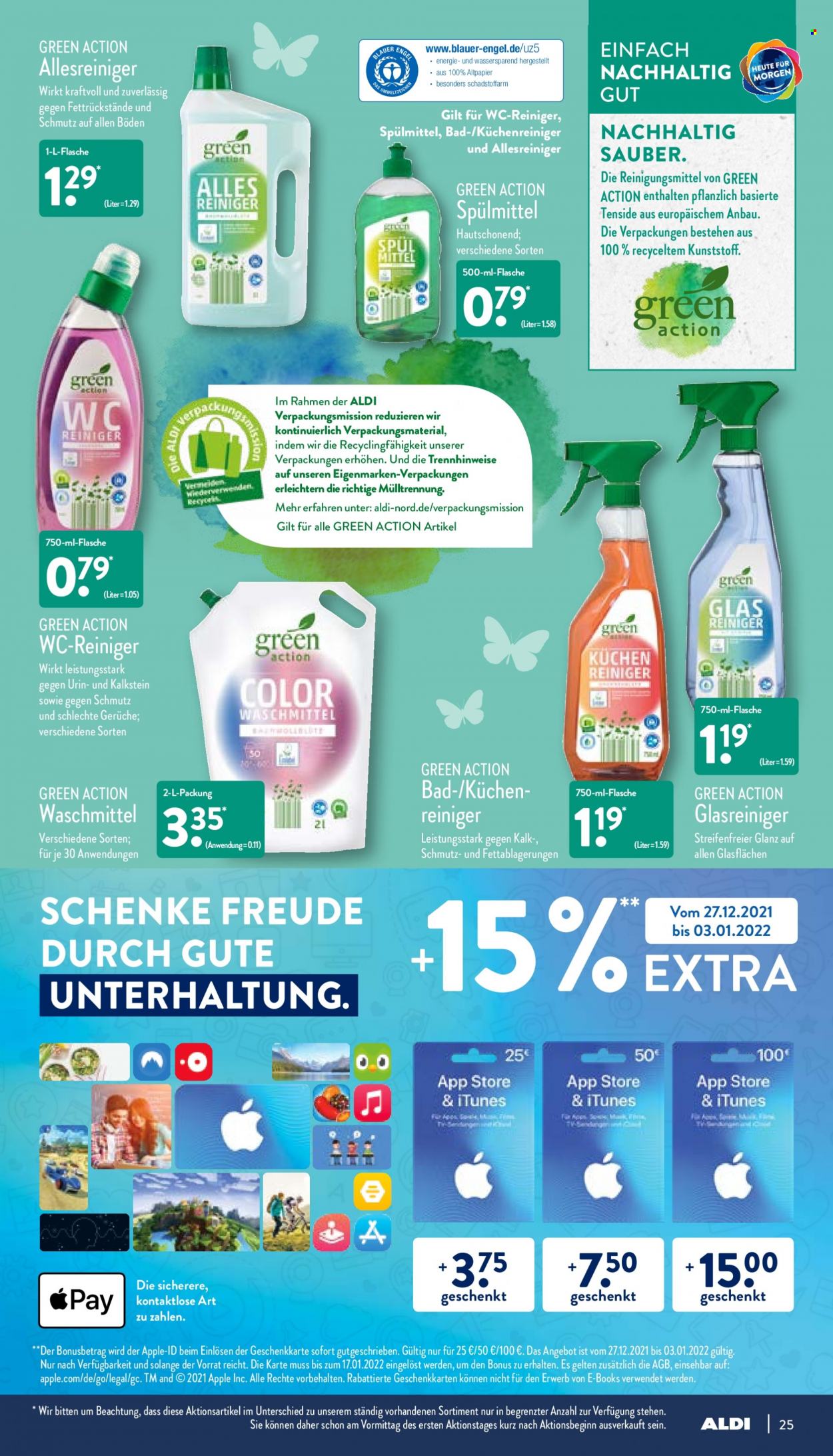 ALDI Nord Prospekte  - 27.12.2021 - 31.12.2021. Seite 25