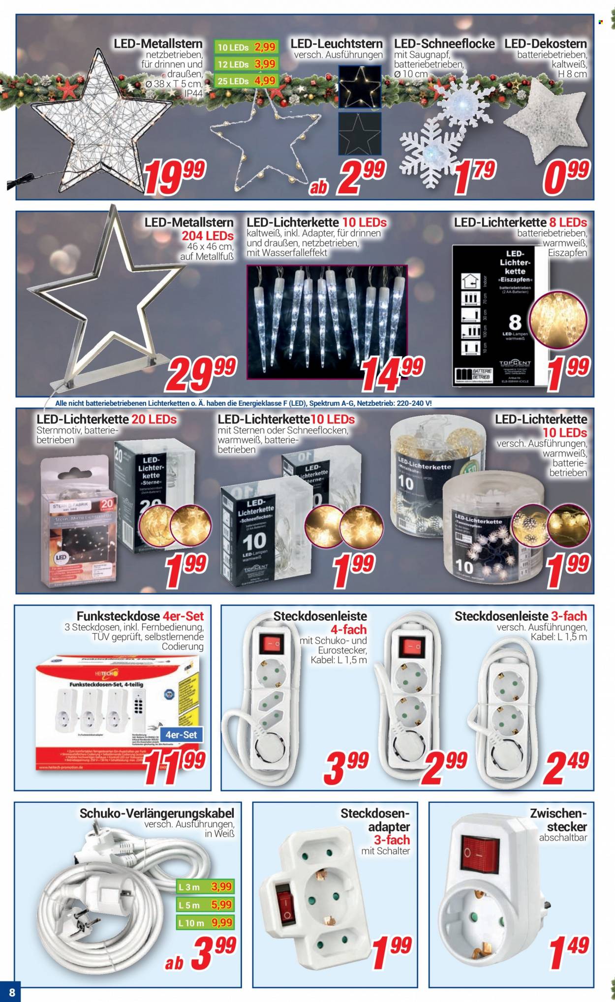 CENTERSHOP Prospekte  - 20.12.2021 - 24.12.2021. Seite 8