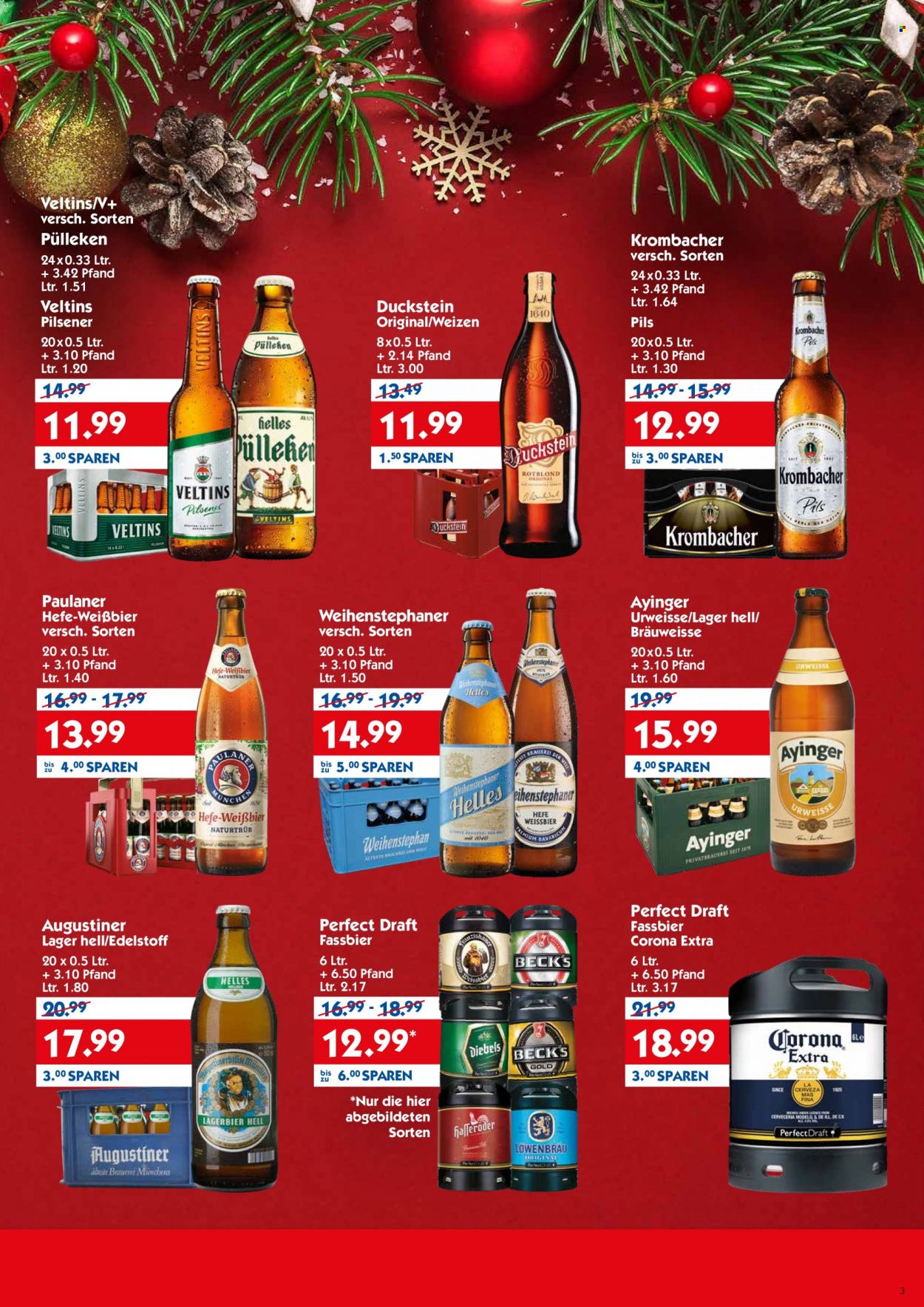 Hol'ab! Getränkemarkt Prospekte  - 20.12.2021 - 24.12.2021. Seite 3