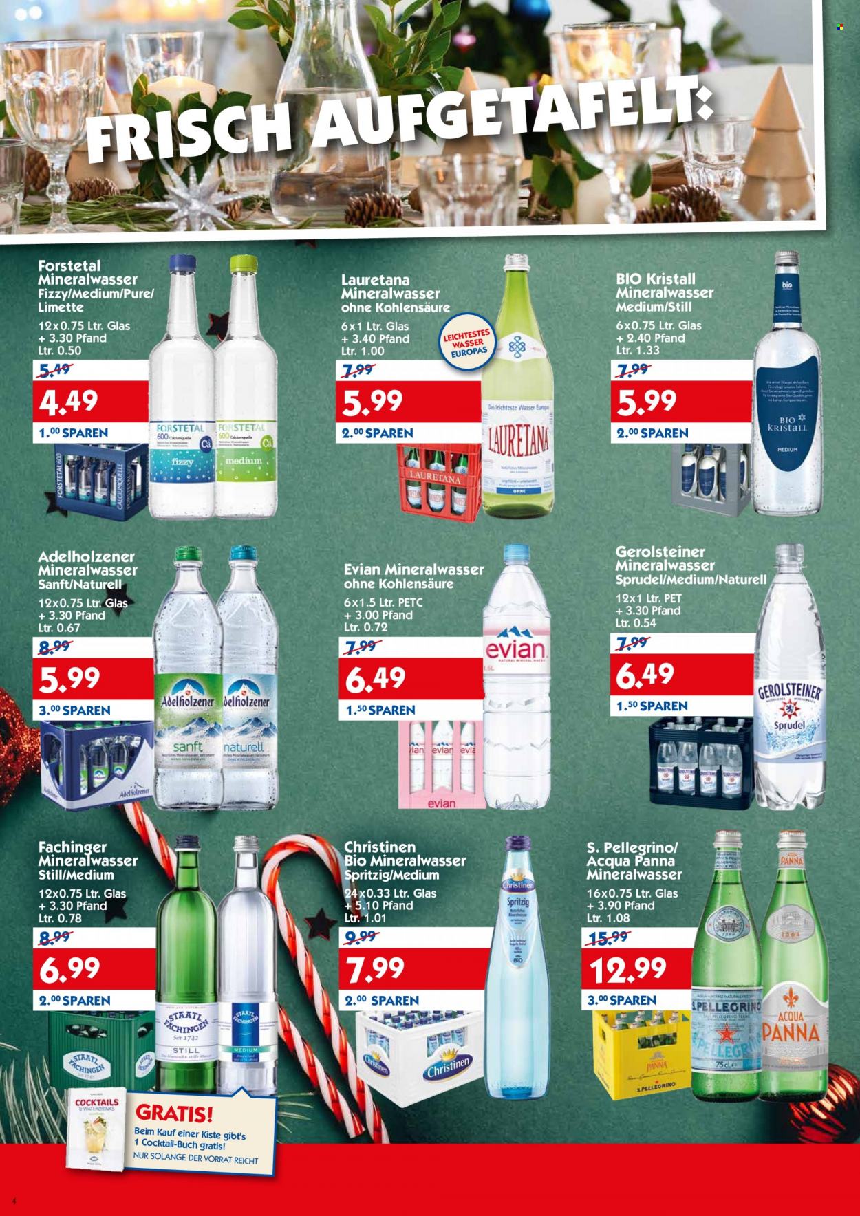 Hol'ab! Getränkemarkt Prospekte  - 20.12.2021 - 24.12.2021. Seite 4