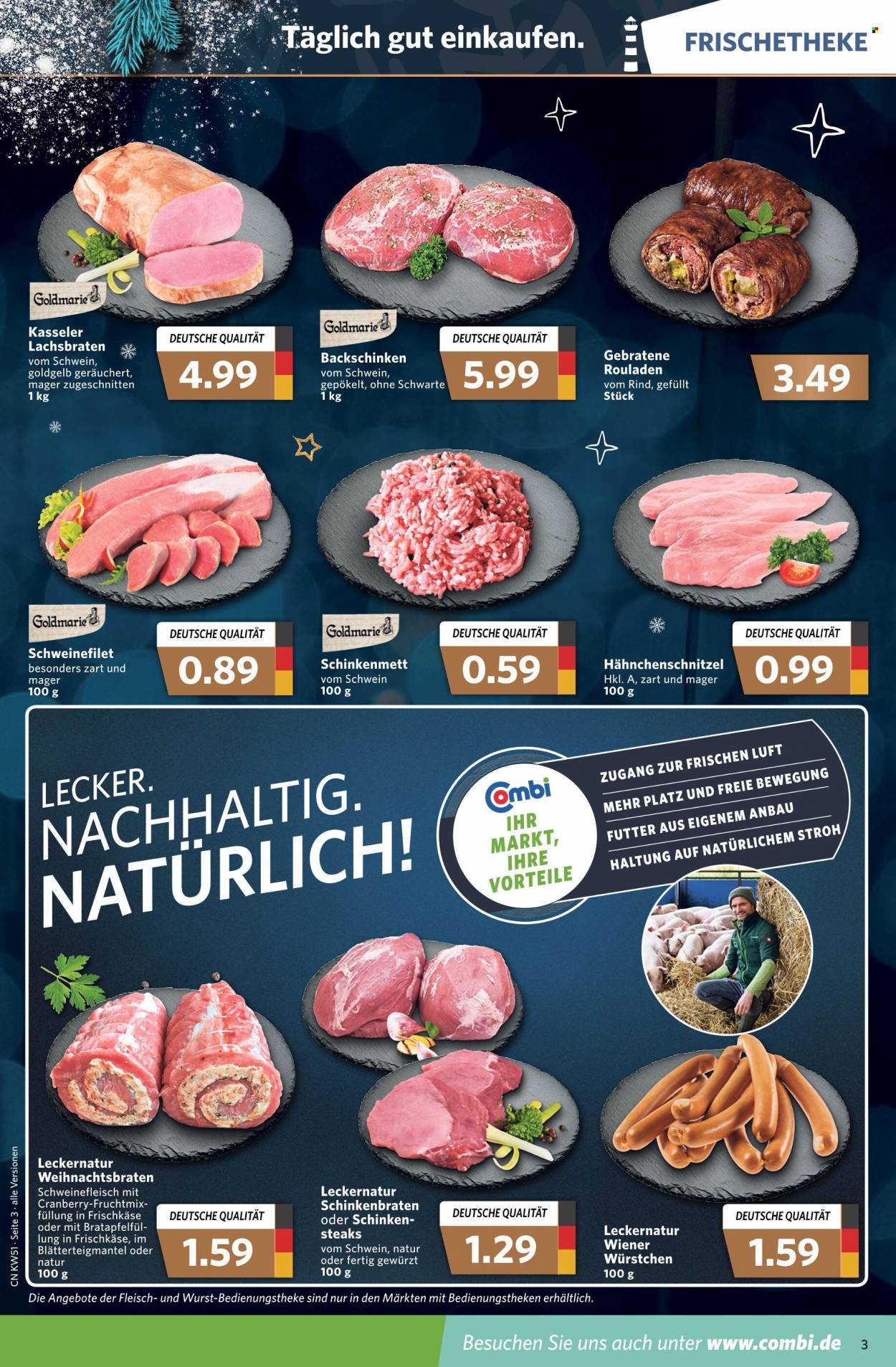 Combi Prospekte  - 20.12.2021 - 24.12.2021. Seite 3