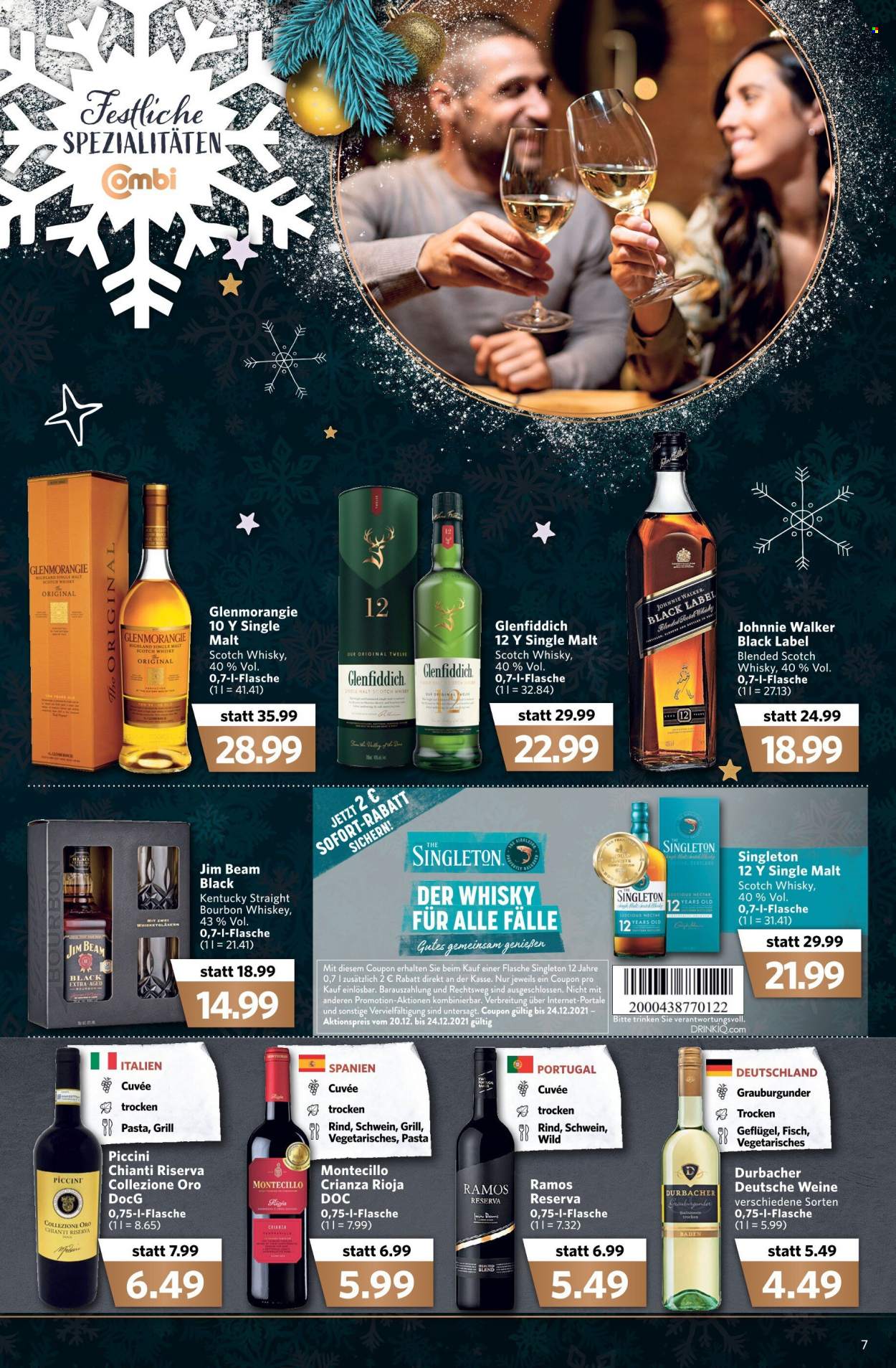 Combi Prospekte  - 20.12.2021 - 24.12.2021. Seite 7