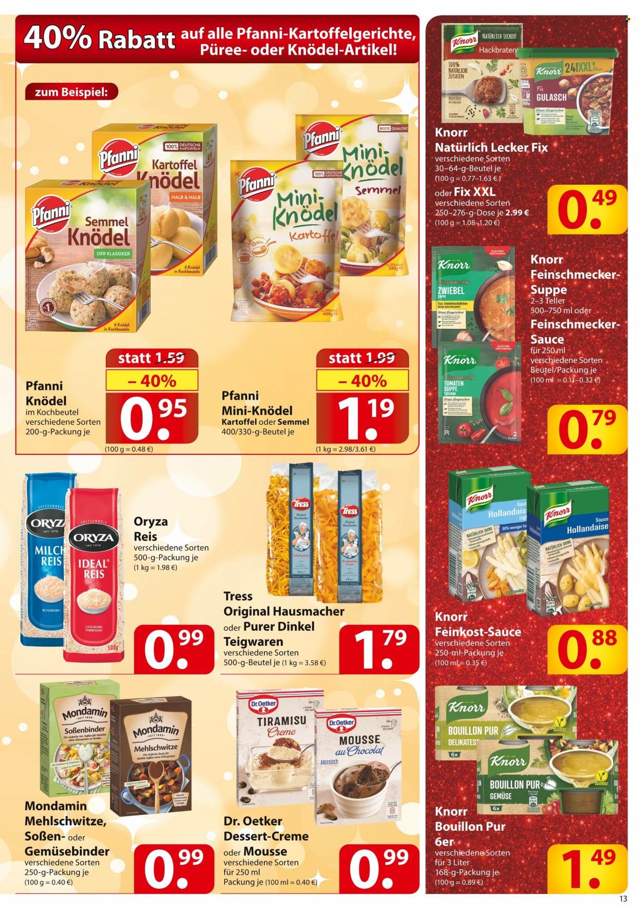 famila Prospekte  - 20.12.2021 - 24.12.2021. Seite 13
