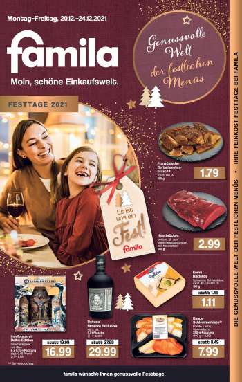 Prospekte famila - 20.12.2021 - 24.12.2021.