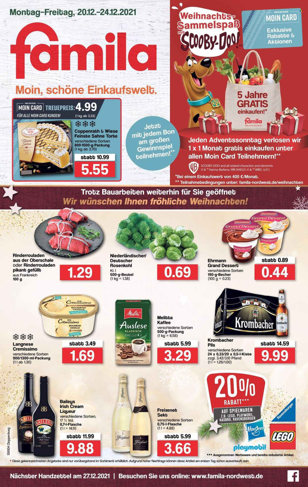 famila Prospekte  - 20.12.2021 - 24.12.2021. Seite 1
