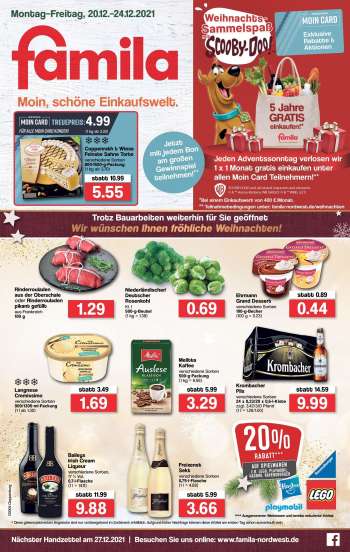 Prospekte famila - 20.12.2021 - 24.12.2021.