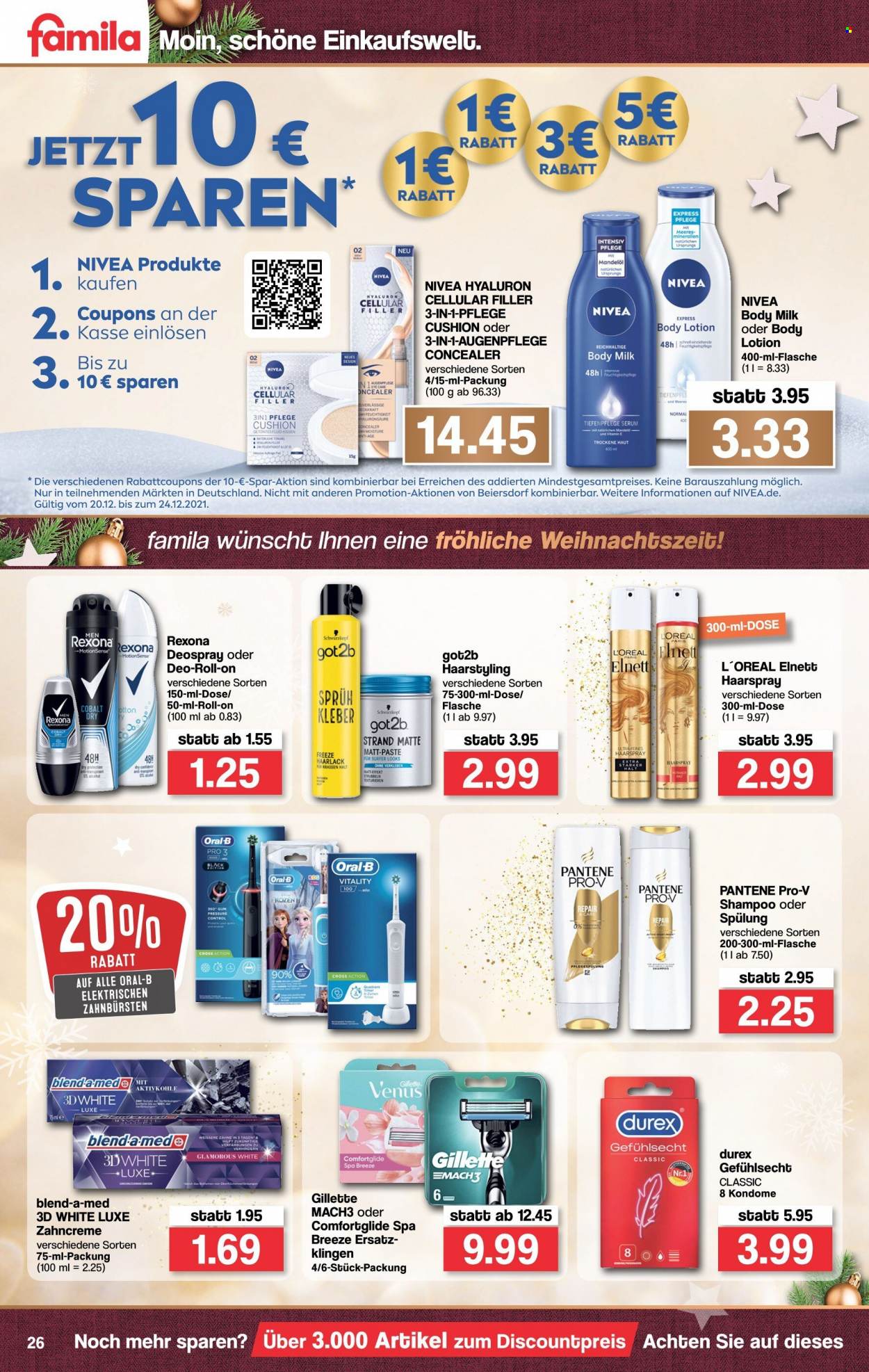 famila Prospekte  - 20.12.2021 - 24.12.2021. Seite 28