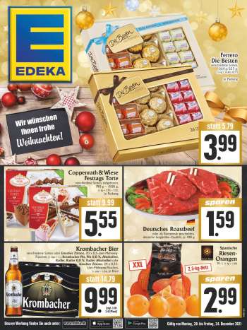 Edeka Gunthersleben Wechmar Am Oberried 13 Joachim Kalb Offnungszeiten Und Prospekt Vom 14 03