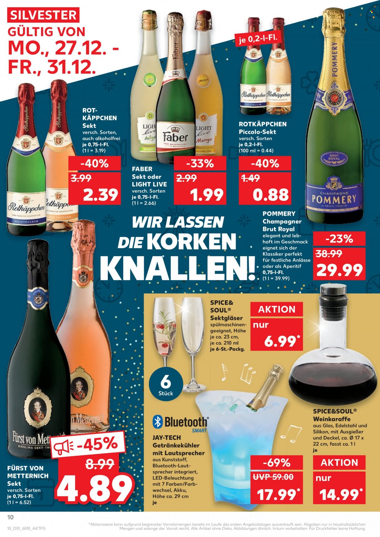 Kaufland Prospekte  - 27.12.2021 - 31.12.2021. Seite 10