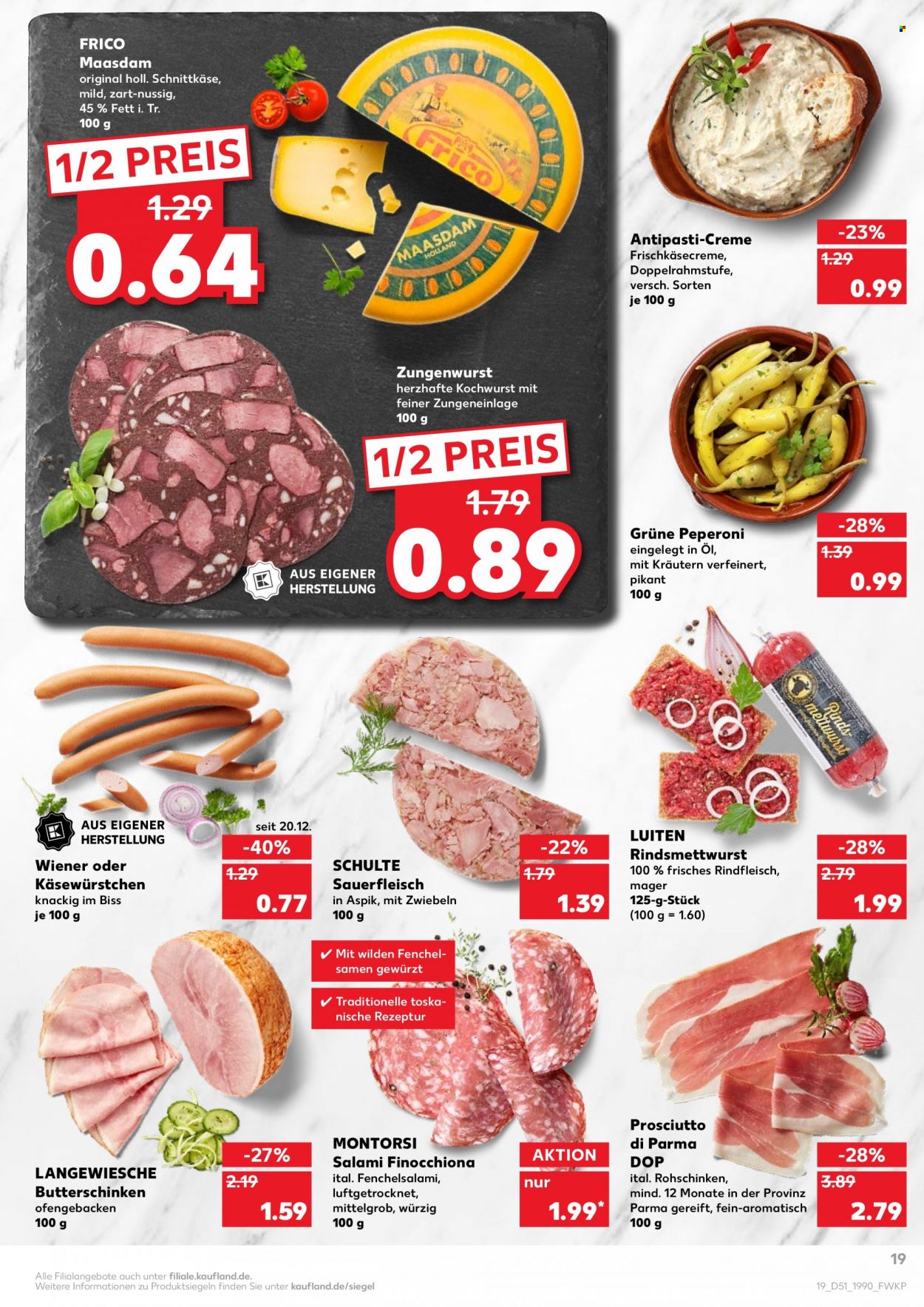 Kaufland Prospekte  - 27.12.2021 - 31.12.2021. Seite 19