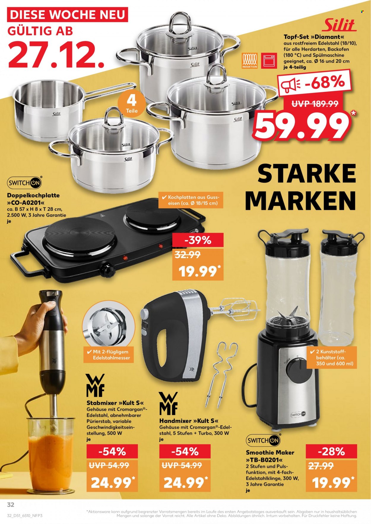 Kaufland Prospekte  - 27.12.2021 - 31.12.2021. Seite 32