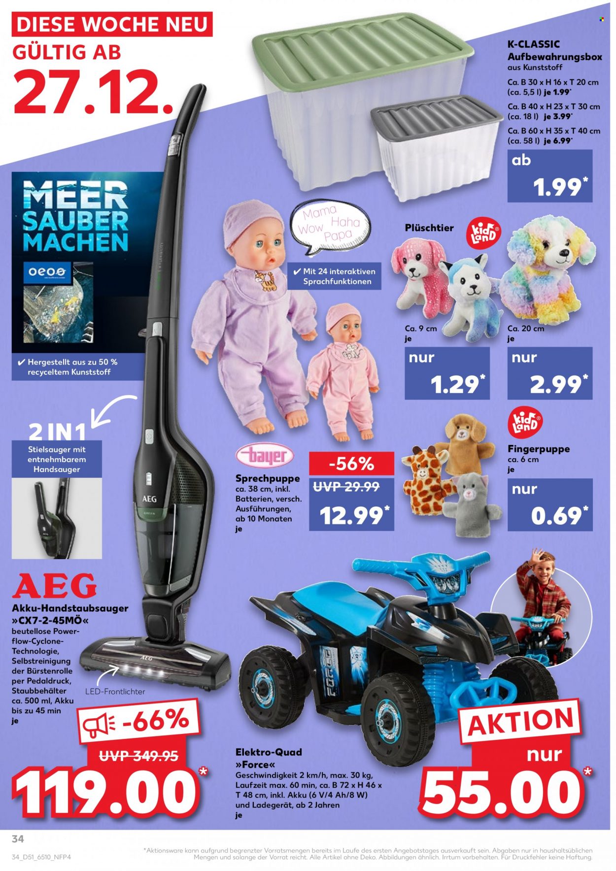 Kaufland Prospekte  - 27.12.2021 - 31.12.2021. Seite 34