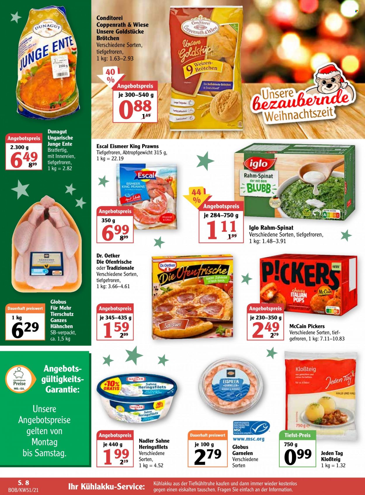 Globus Prospekte  - 20.12.2021 - 24.12.2021. Seite 16
