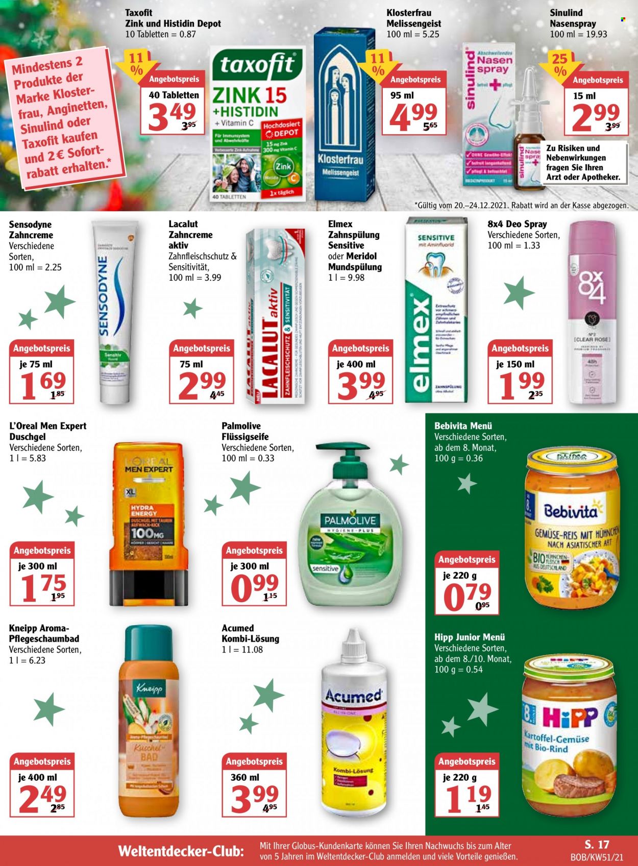 Globus Prospekte  - 20.12.2021 - 24.12.2021. Seite 25