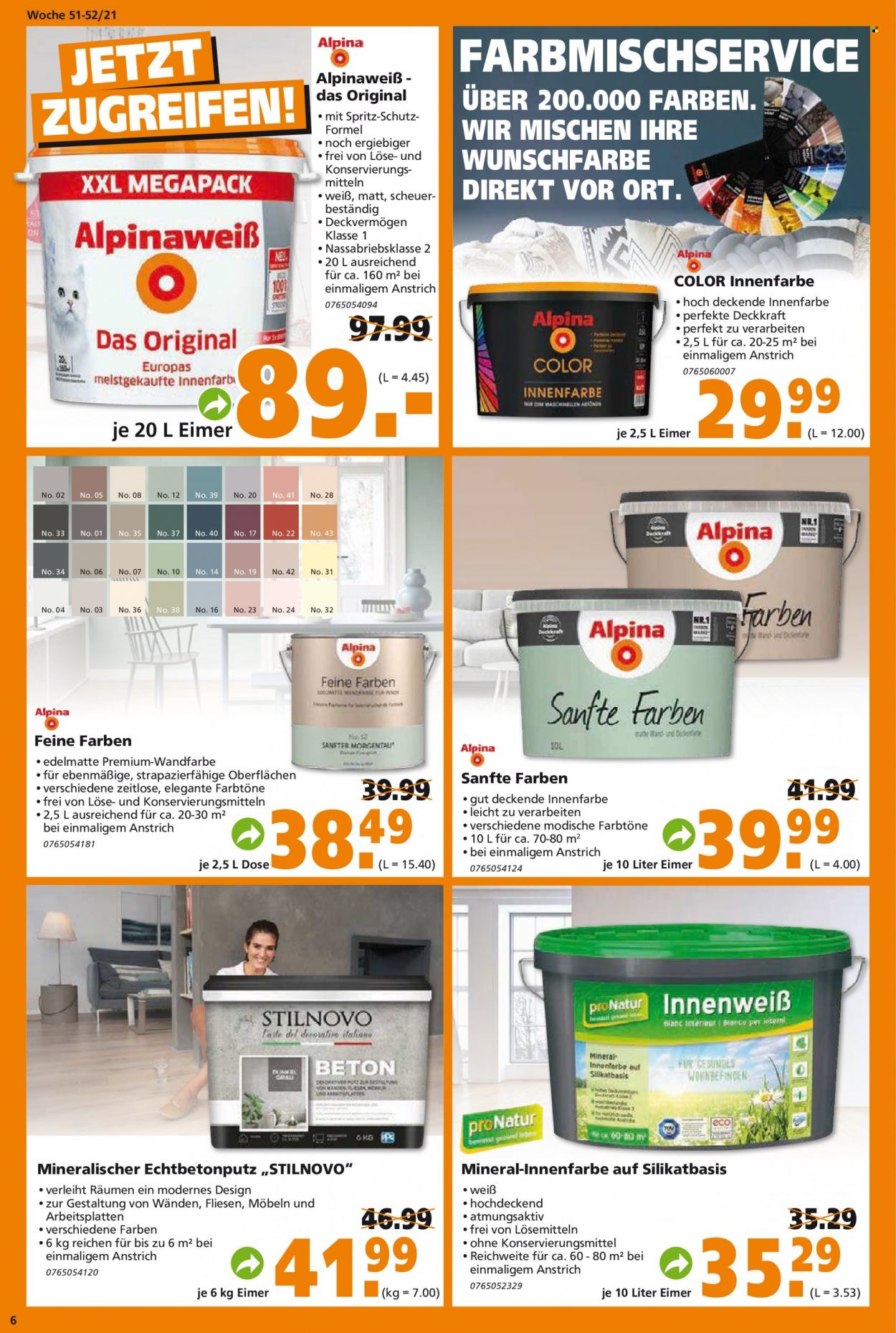Globus Baumarkt Prospekte  - 20.12.2021 - 25.12.2021. Seite 6