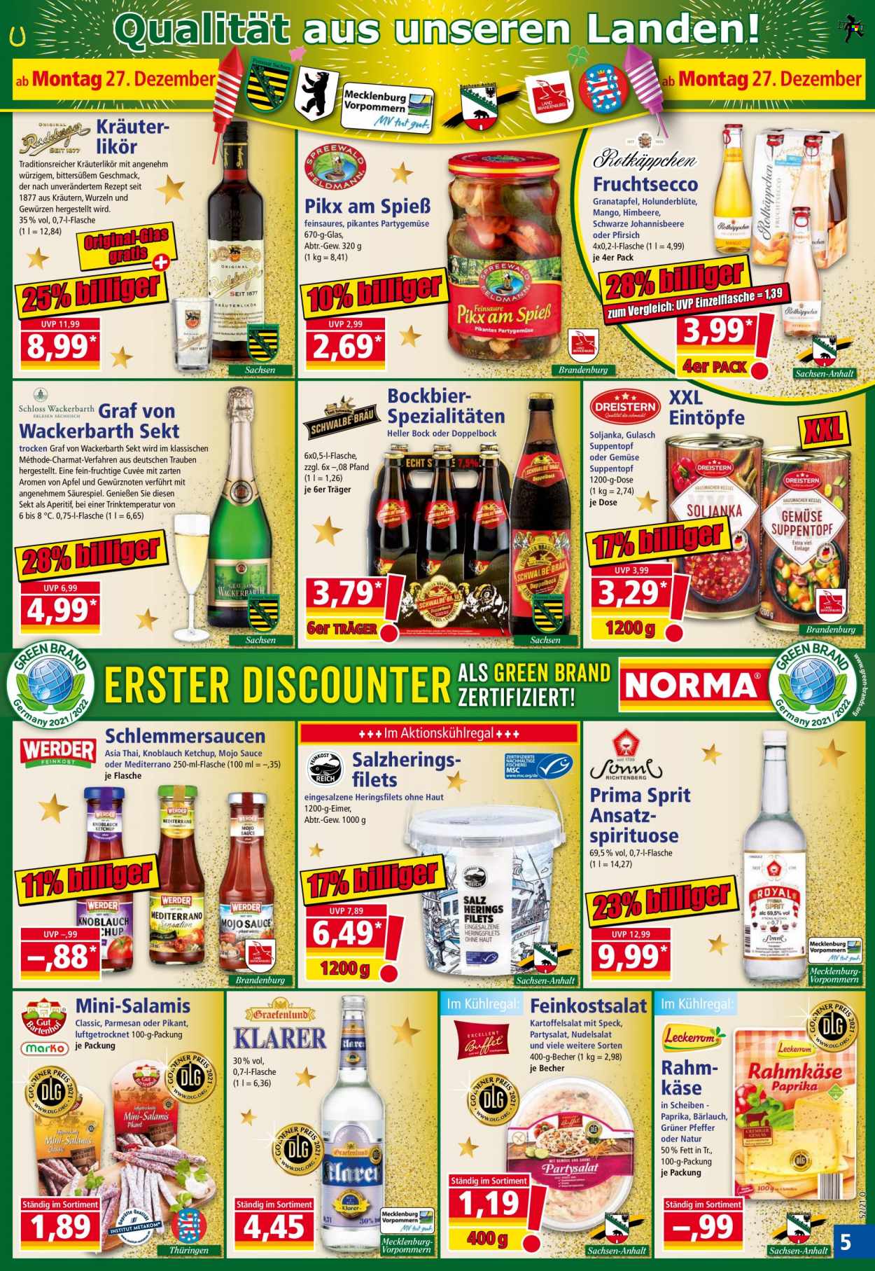 Norma Prospekte  - 27.12.2021 - 3.01.2022. Seite 5