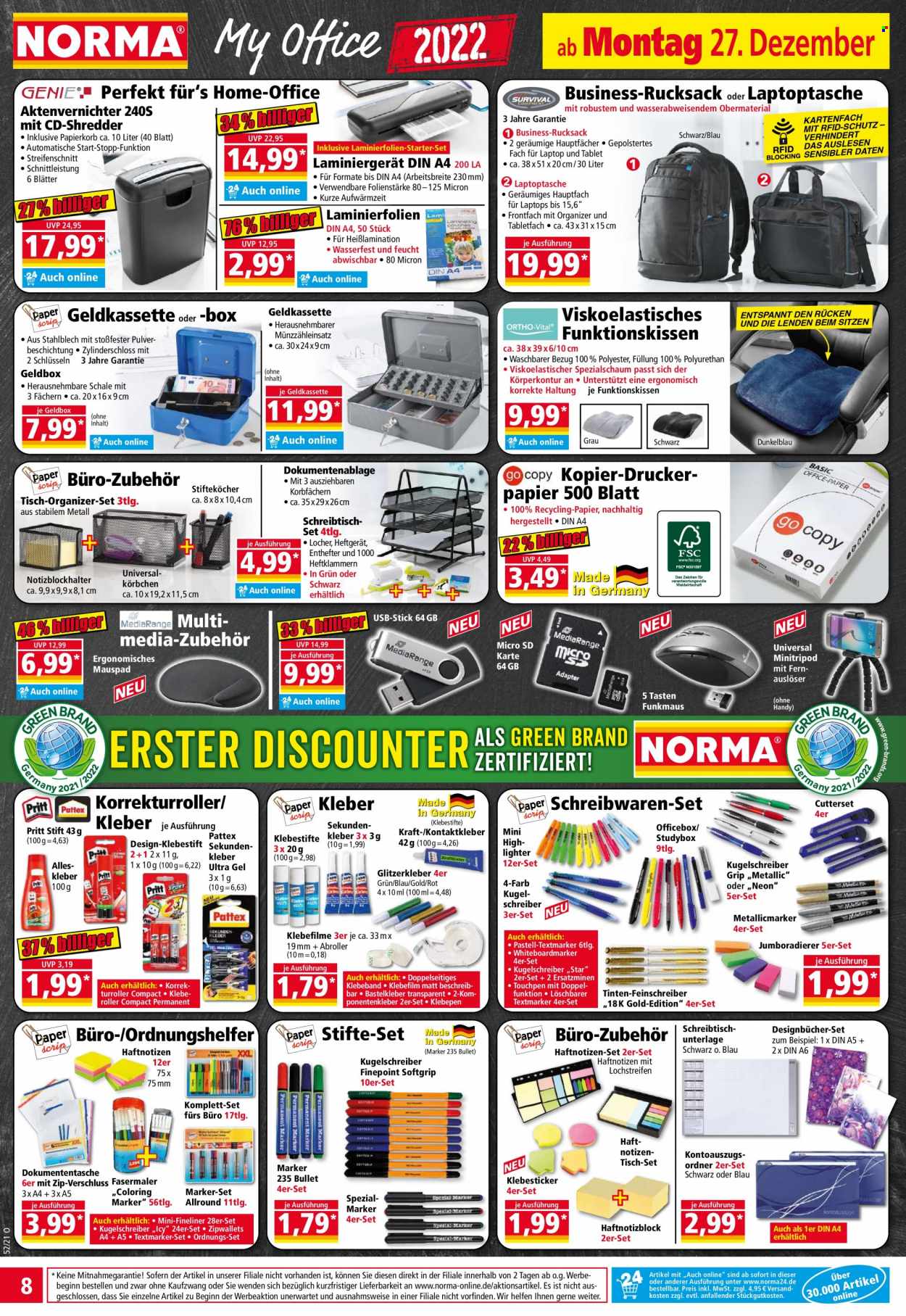 Norma Prospekte  - 27.12.2021 - 3.01.2022. Seite 8