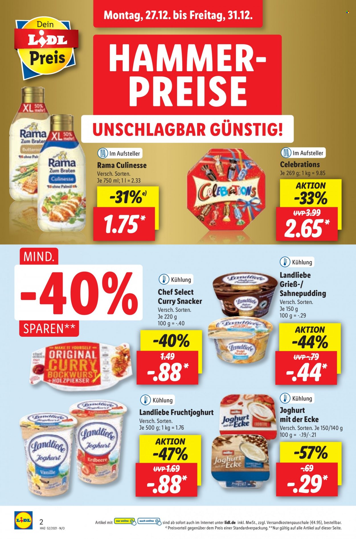 Lidl Prospekte  - 27.12.2021 - 31.12.2021. Seite 2