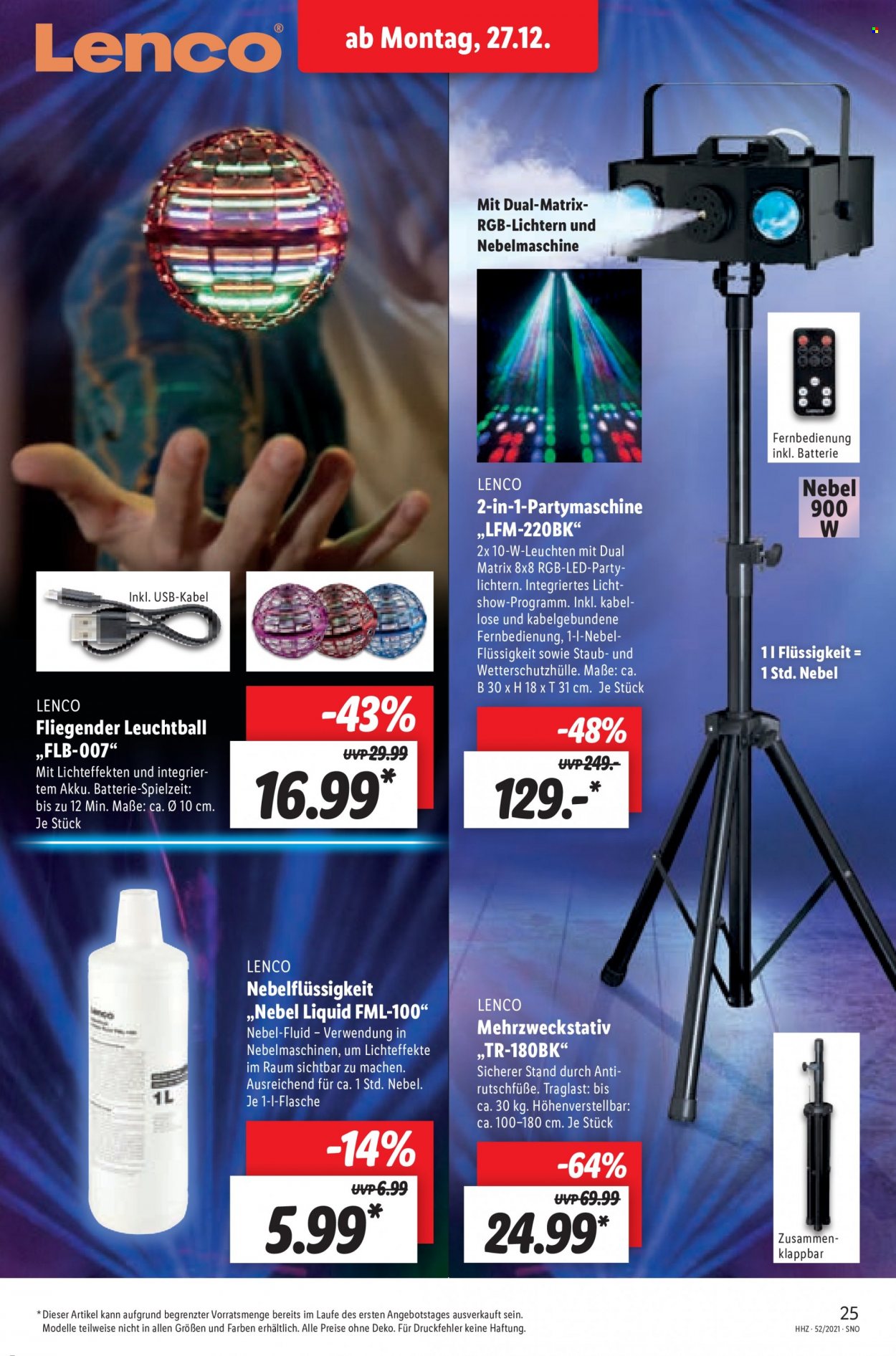 Lidl Prospekte  - 27.12.2021 - 31.12.2021. Seite 25