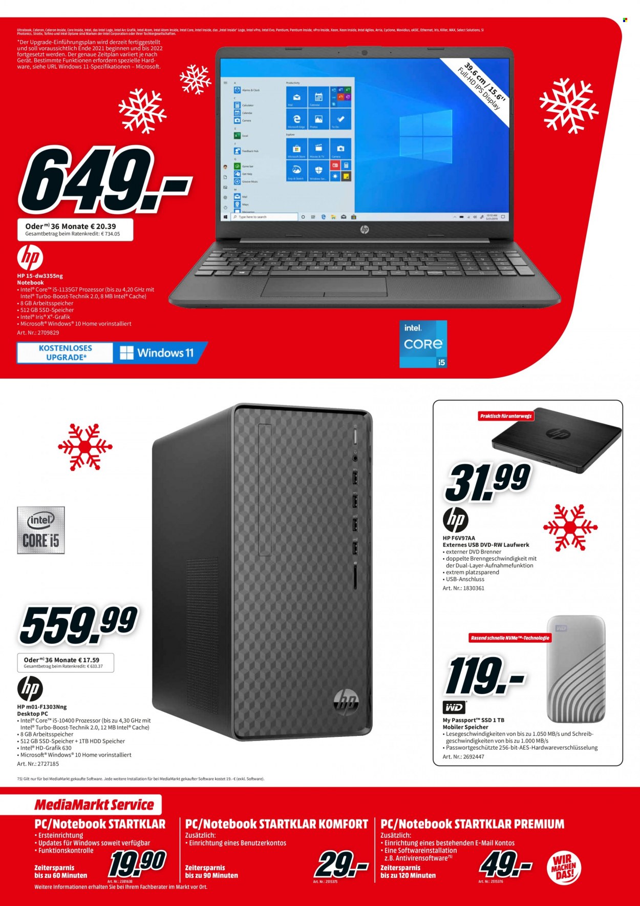 MediaMarkt Prospekte  - 20.12.2021 - 24.12.2021. Seite 4