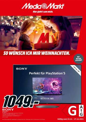 Prospekte MediaMarkt - 19.12.2021 - 27.12.2021.