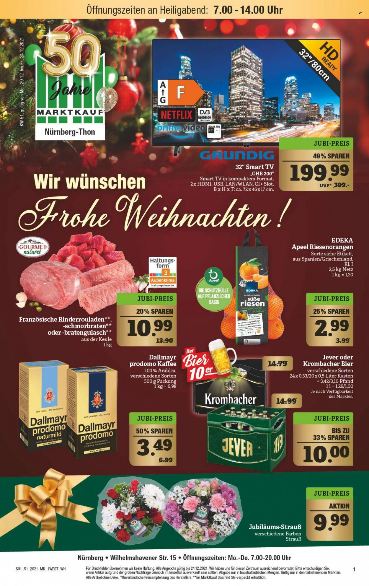 Marktkauf Prospekte  - 20.12.2021 - 24.12.2021. Seite 1