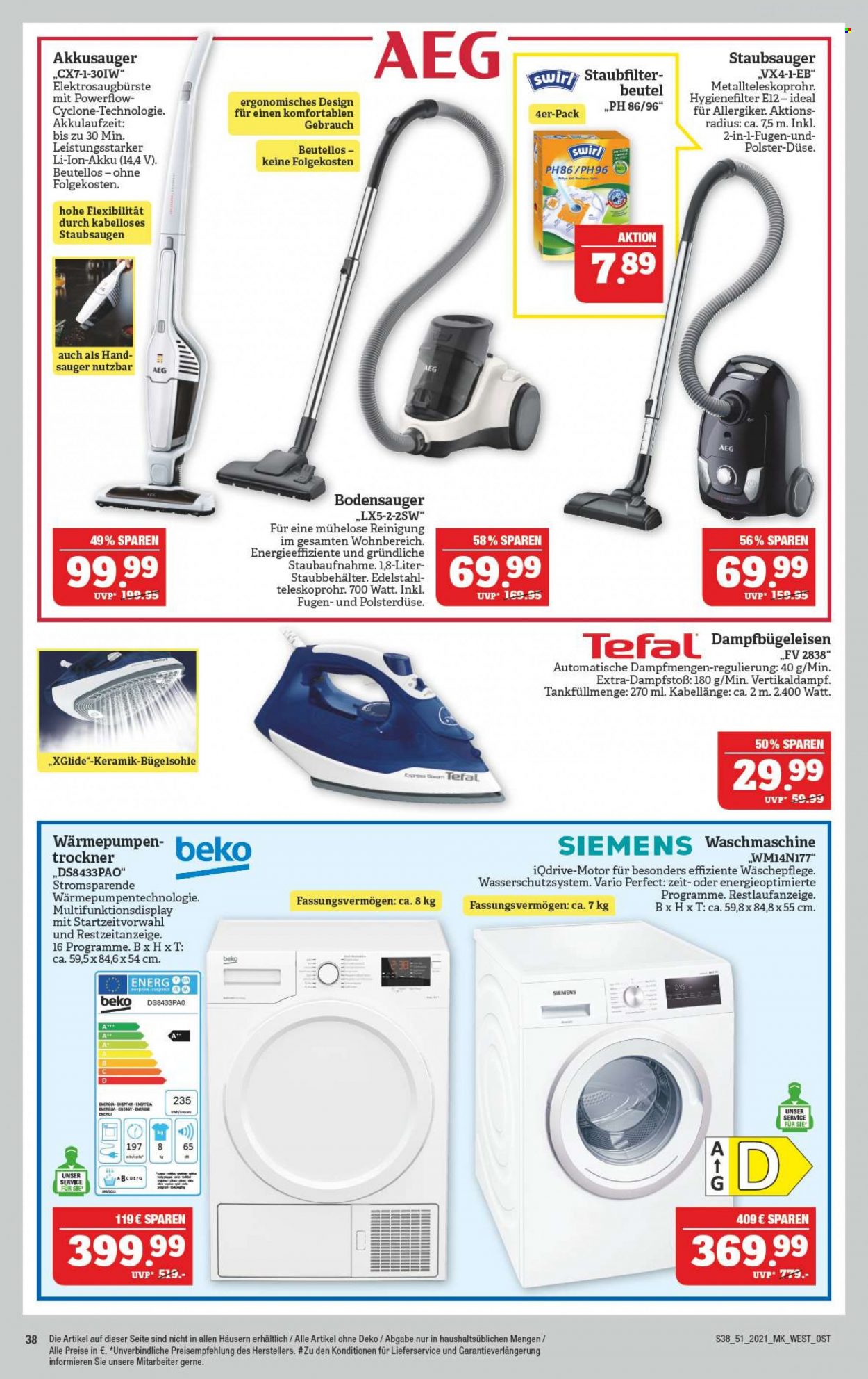 Marktkauf Prospekte  - 20.12.2021 - 24.12.2021. Seite 38
