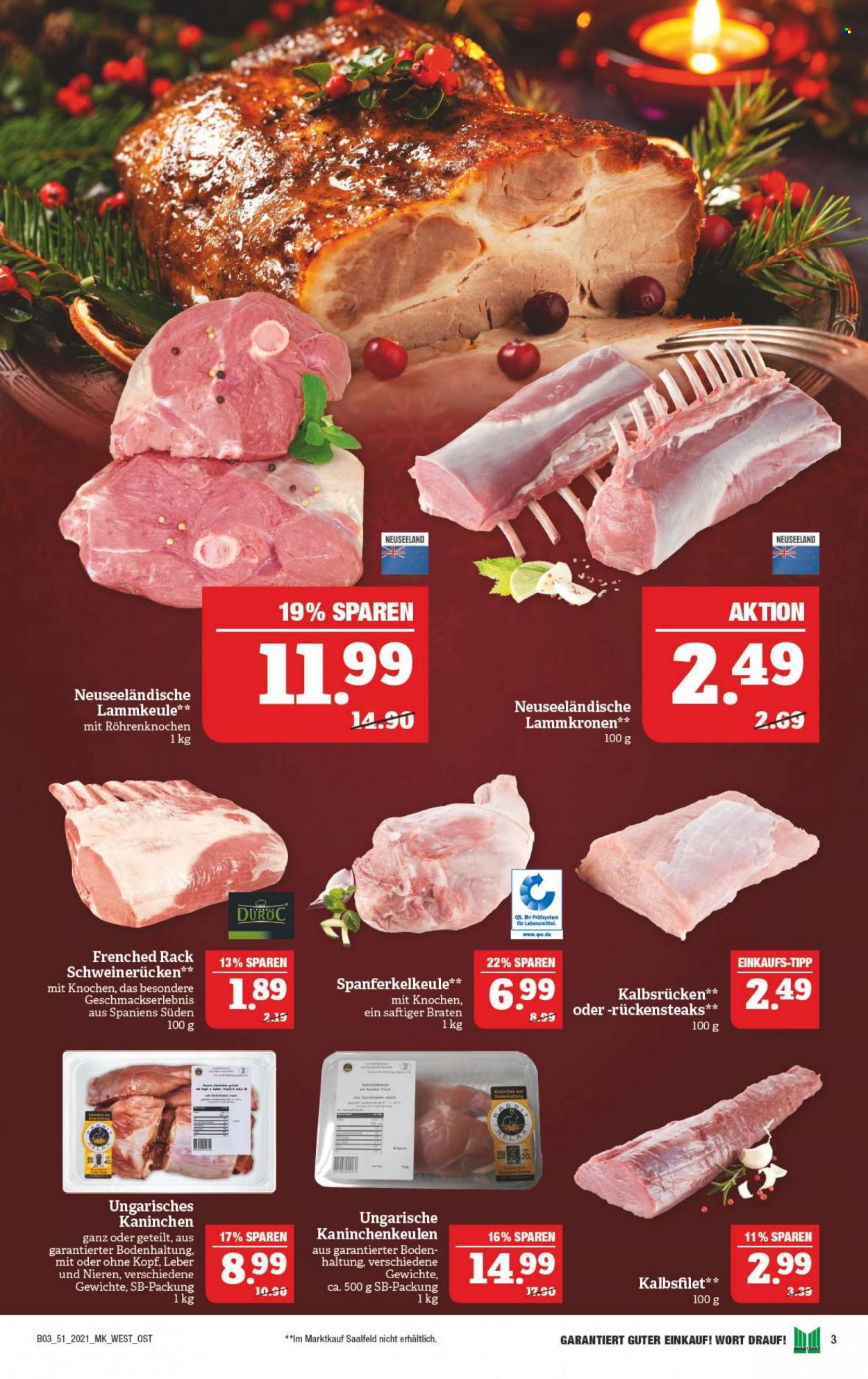 Marktkauf Prospekte  - 20.12.2021 - 24.12.2021. Seite 43