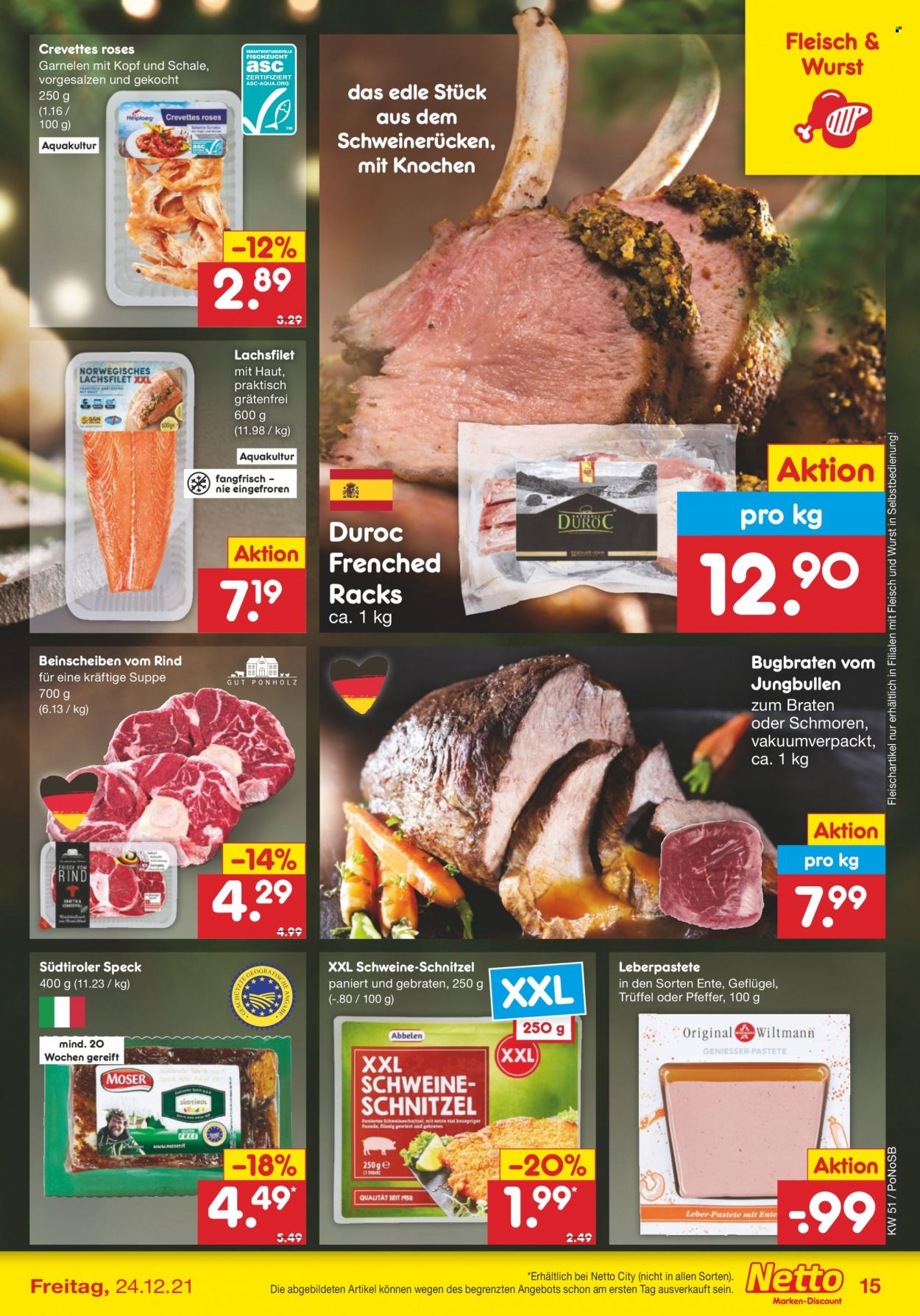 Netto Marken-Discount Prospekte  - 20.12.2021 - 24.12.2021. Seite 15