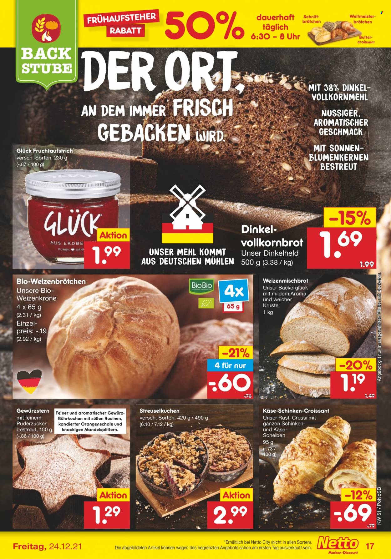 Netto Marken-Discount Prospekte  - 20.12.2021 - 24.12.2021. Seite 17