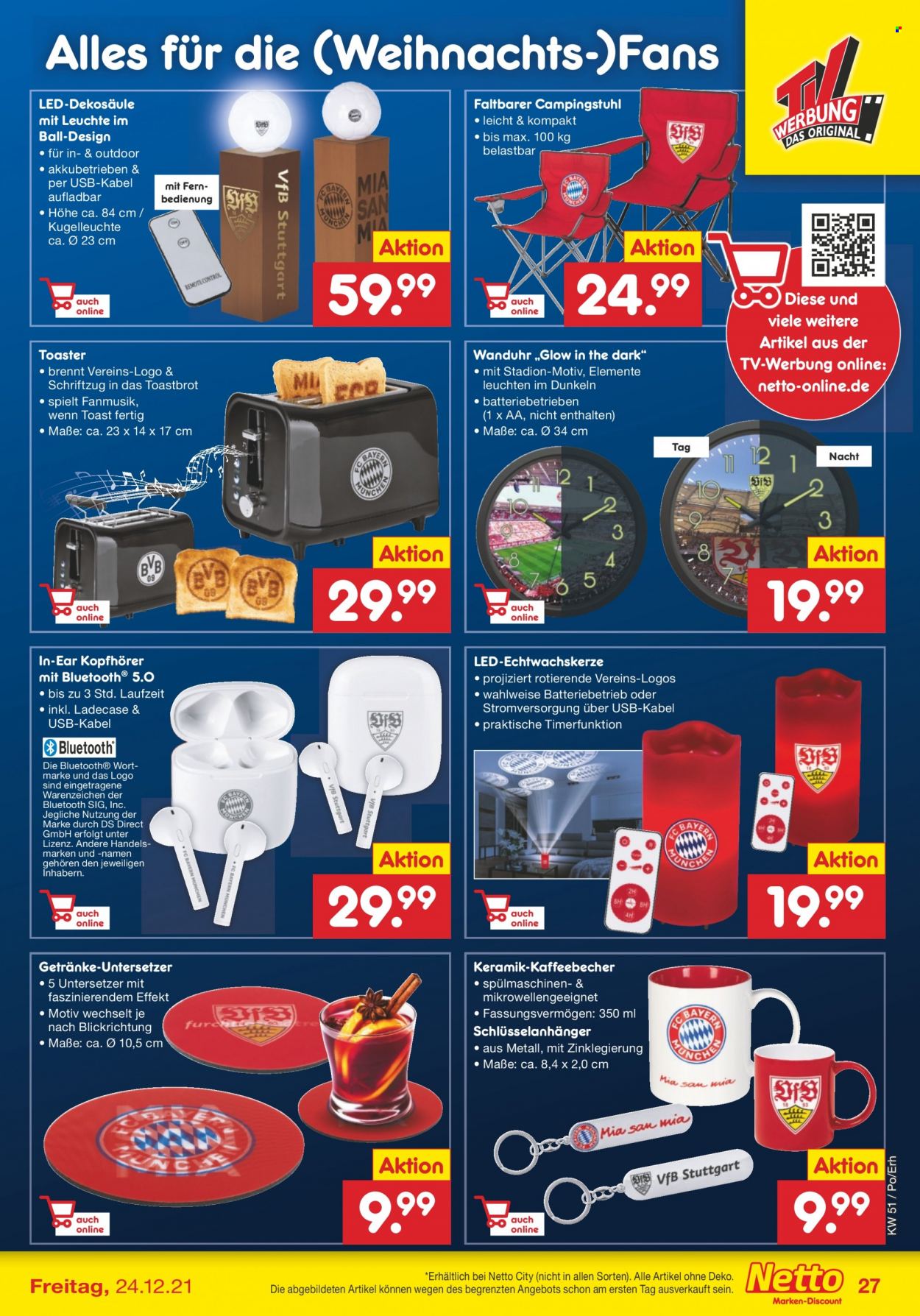 Netto Marken-Discount Prospekte  - 20.12.2021 - 24.12.2021. Seite 27