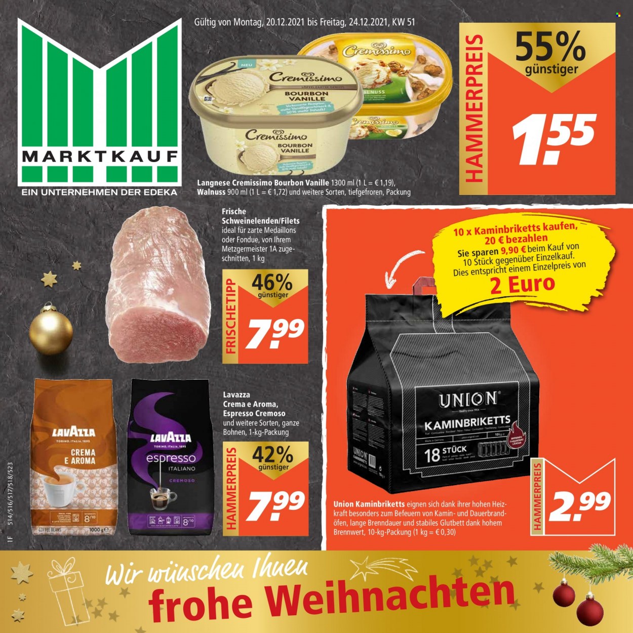 Marktkauf Prospekte  - 20.12.2021 - 24.12.2021. Seite 1