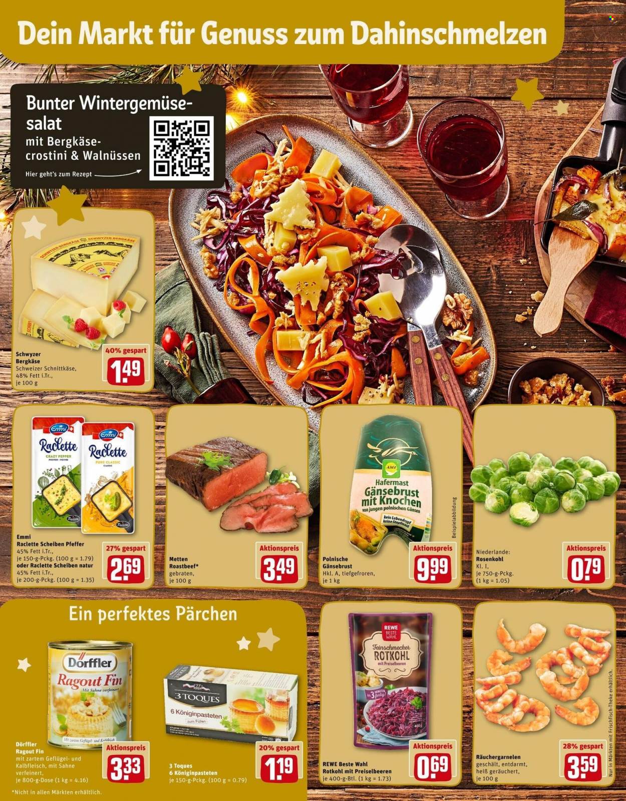 REWE Prospekte  - 20.12.2021 - 24.12.2021. Seite 1