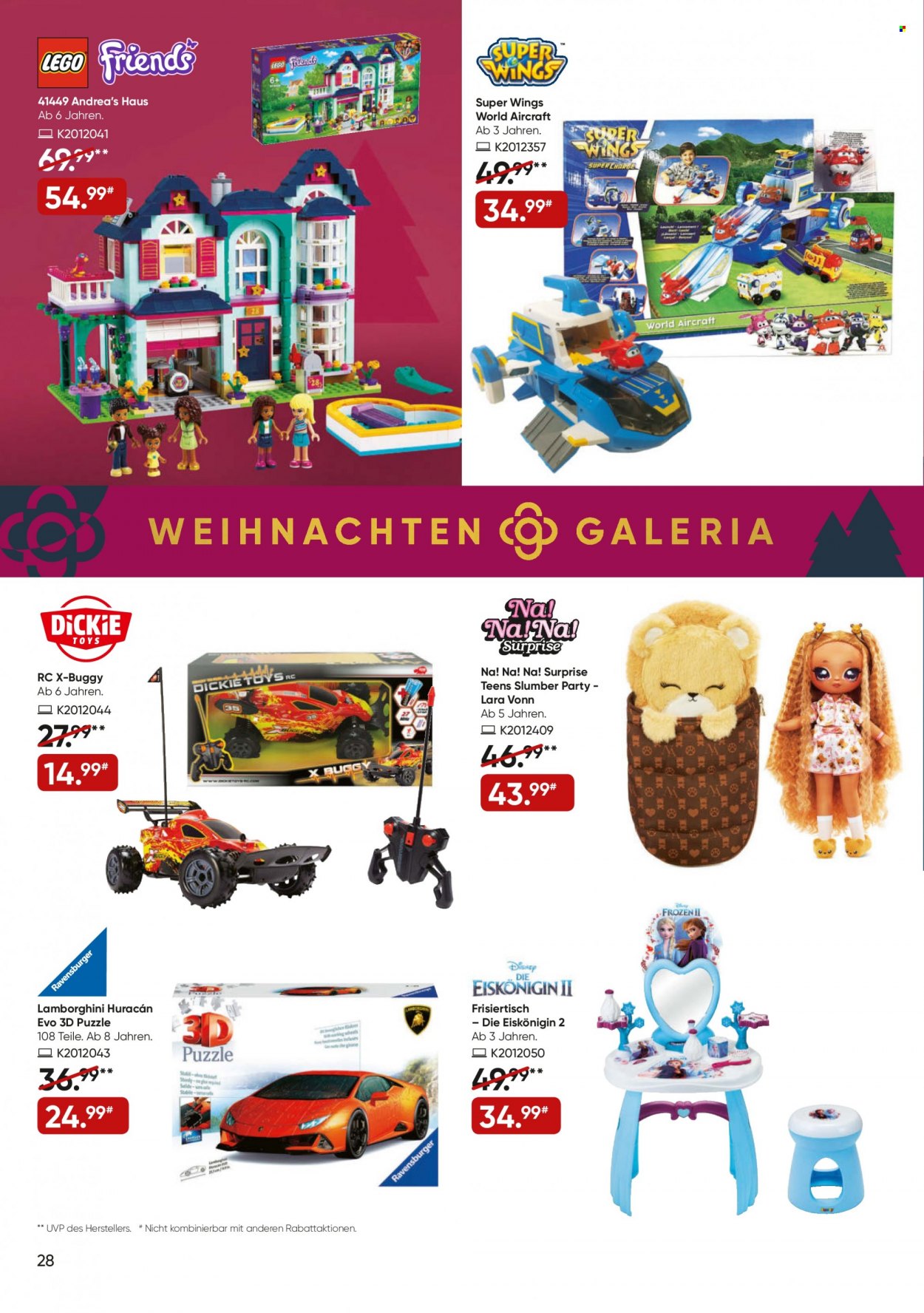 GALERIA Karstadt Kaufhof Prospekte  - 20.12.2021 - 26.12.2021. Seite 28