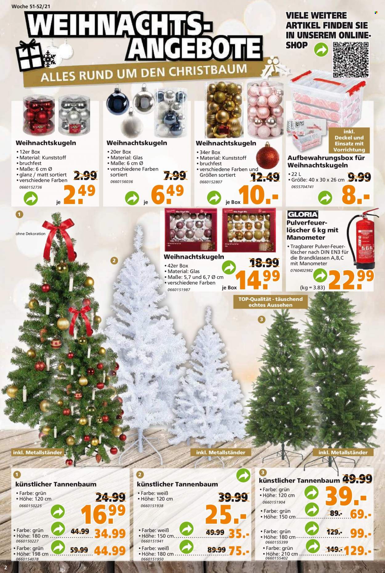 Globus Baumarkt Prospekte  - 21.12.2021 - 4.01.2022. Seite 2