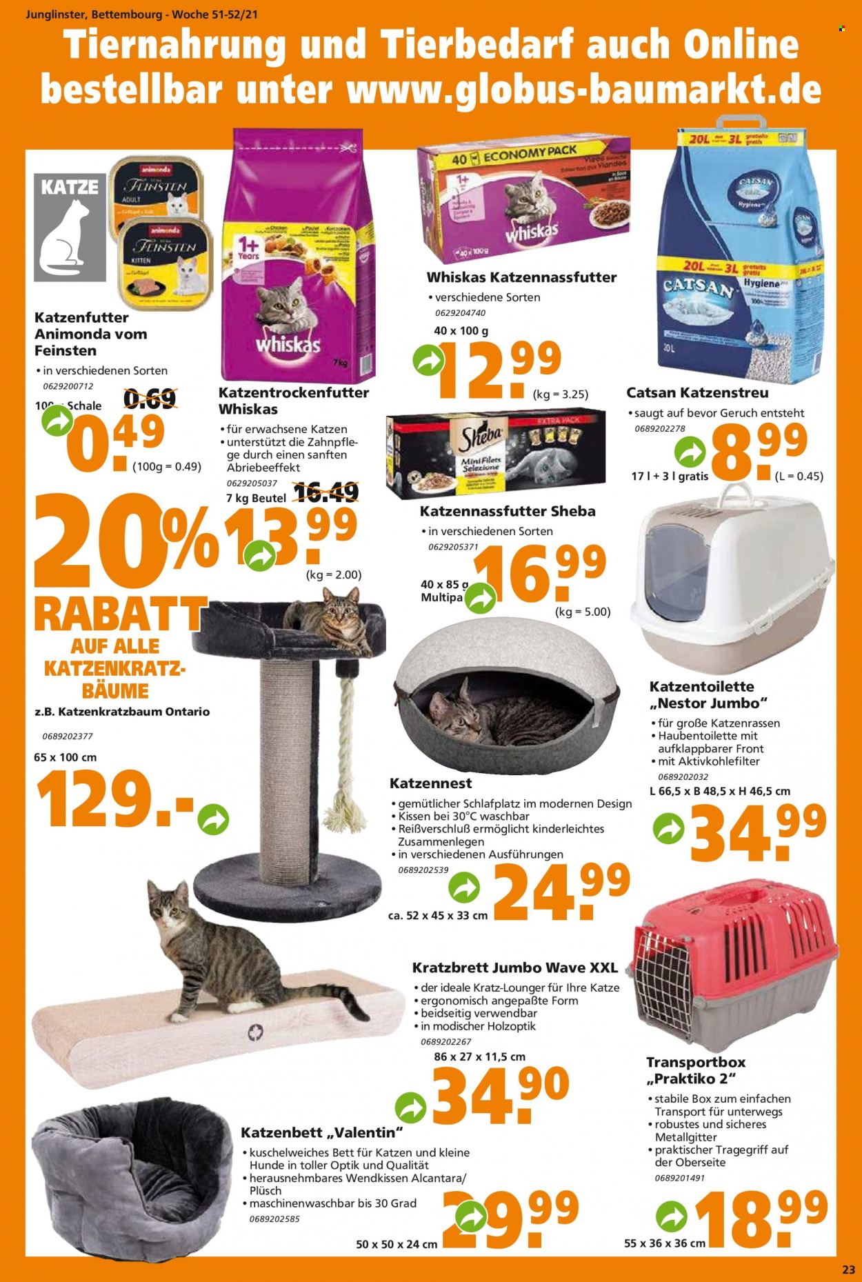 Globus Baumarkt Prospekte  - 21.12.2021 - 4.01.2022. Seite 23